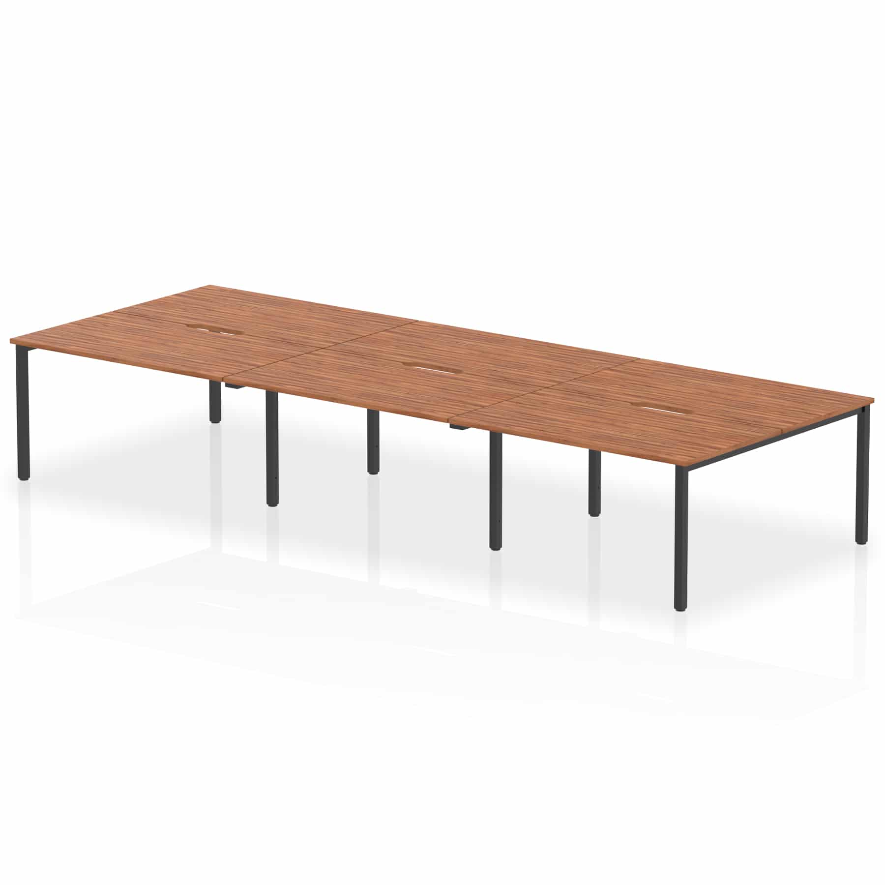 Evolve Plus B2B Bench Desk - 6 Person - Image 48