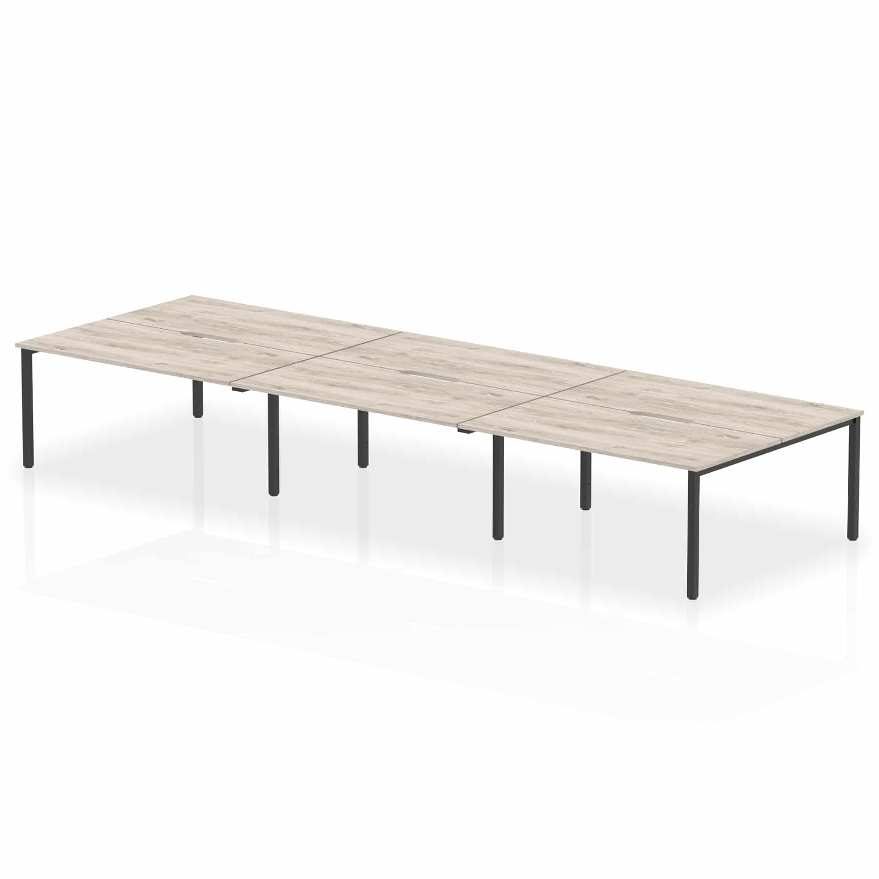 Evolve Plus B2B Bench Desk - 6 Person - Image 50