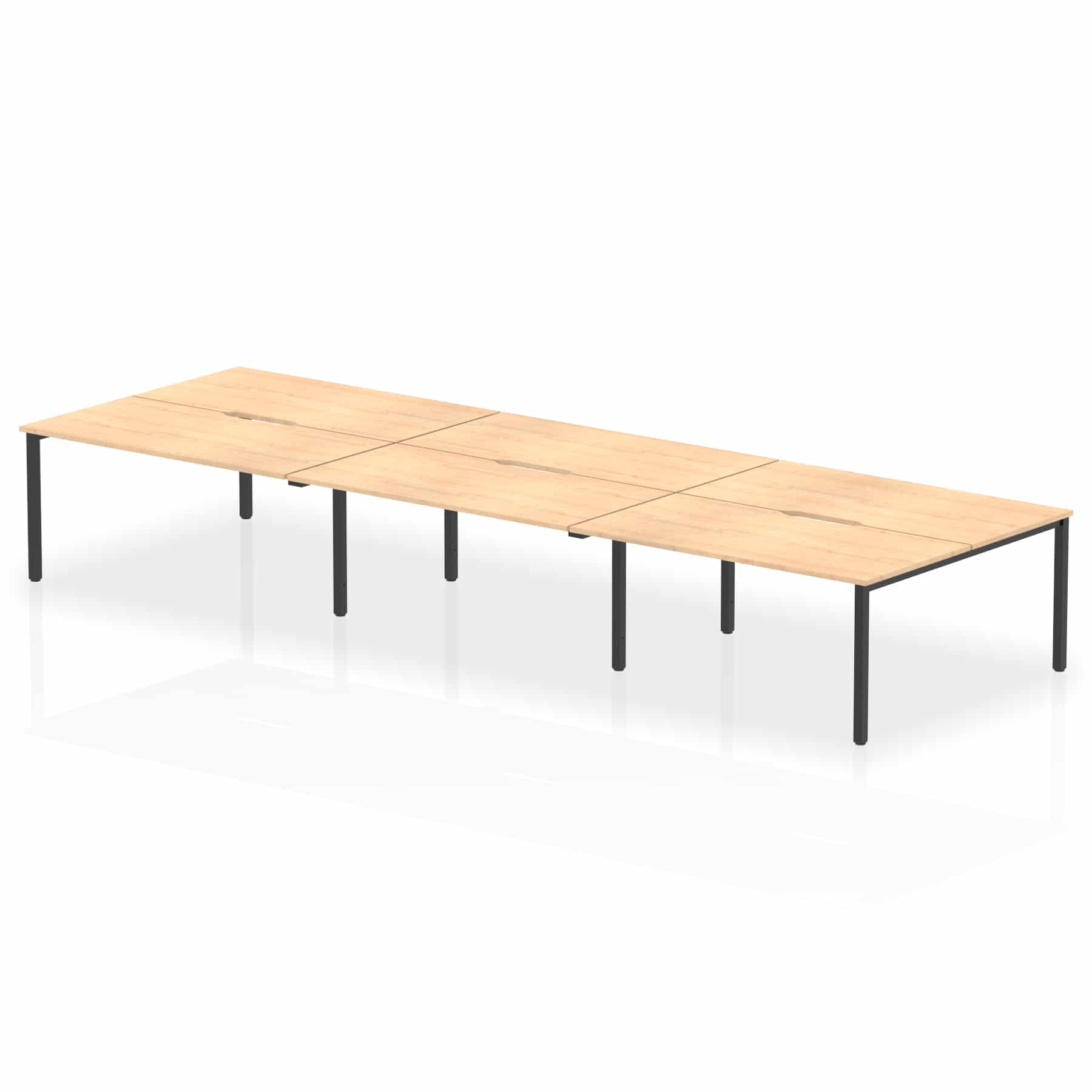 Evolve Plus B2B Bench Desk - 6 Person - Image 51