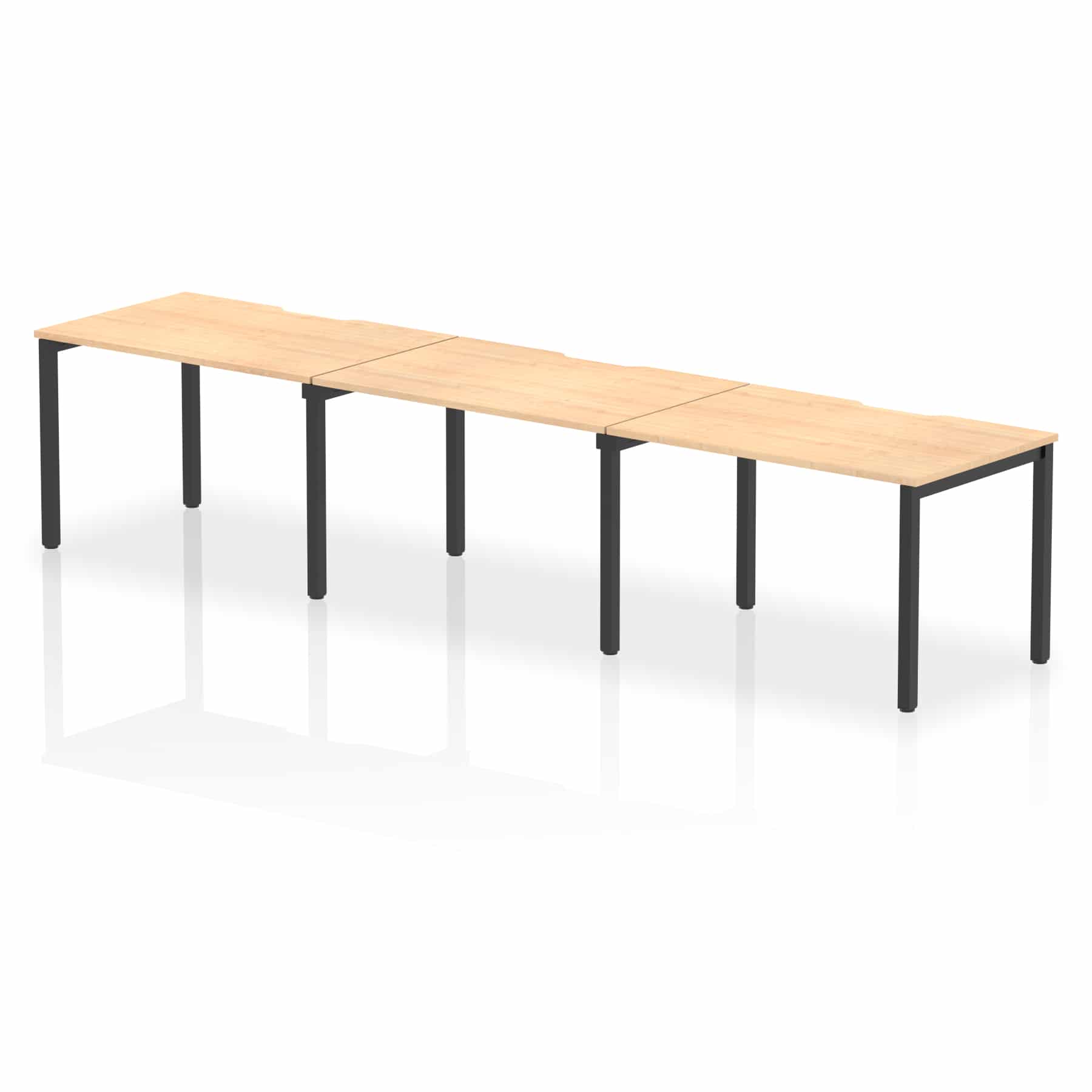 Evolve Plus Single Row Bench Desk - 3 Person - Image 39