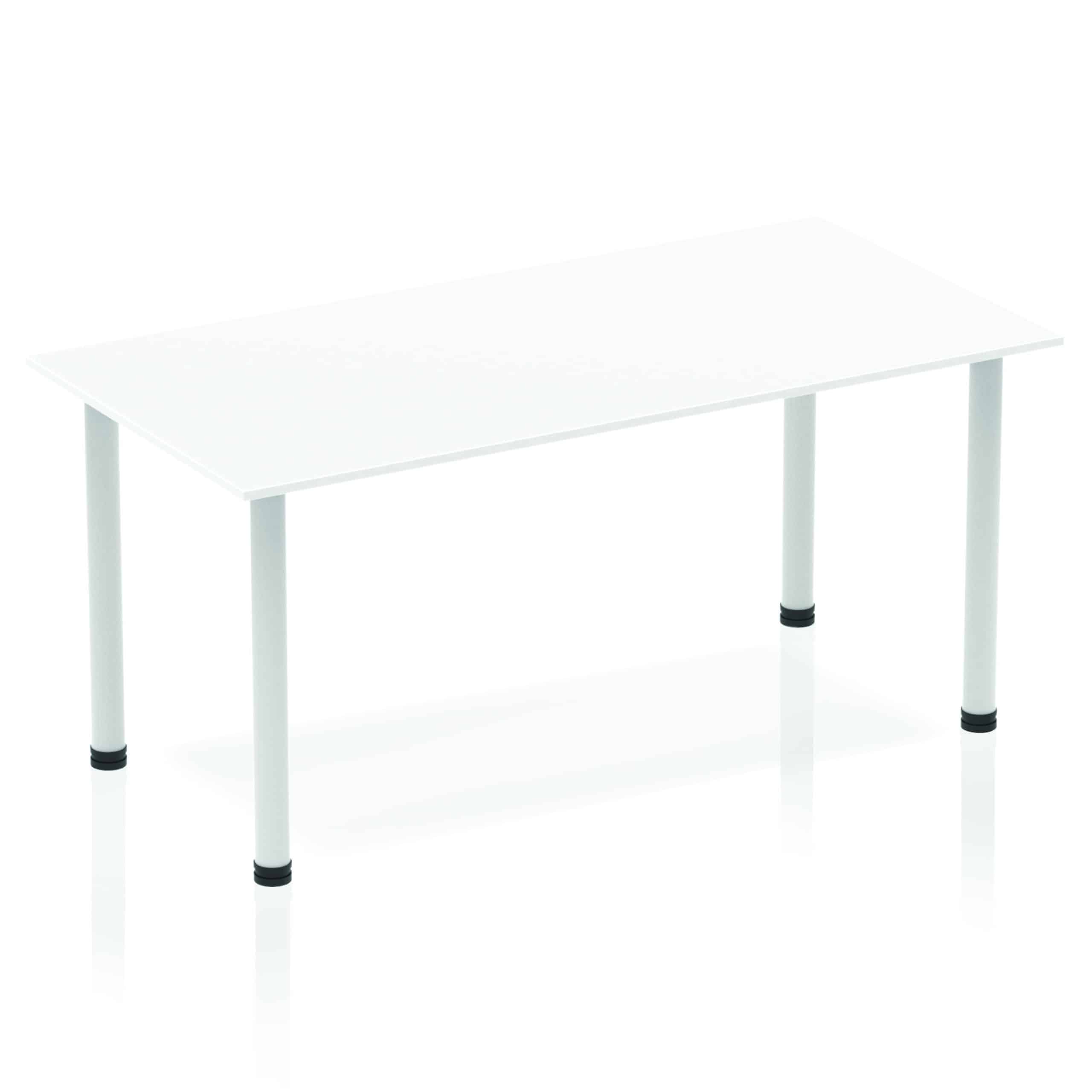 Impulse 1600mm Straight Table With Post Leg - Image 29