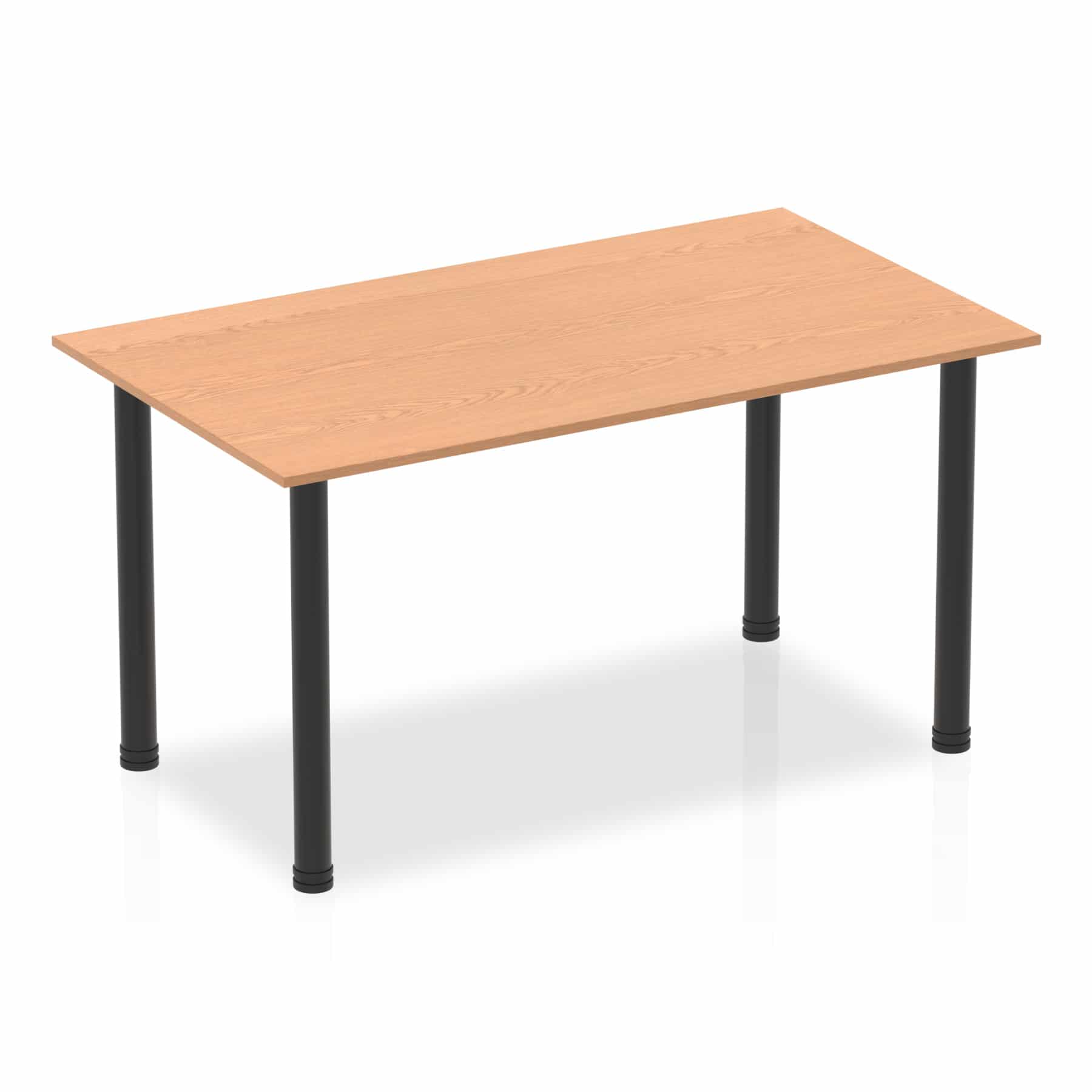 Impulse 1400mm Straight Table With Post Leg - Image 16