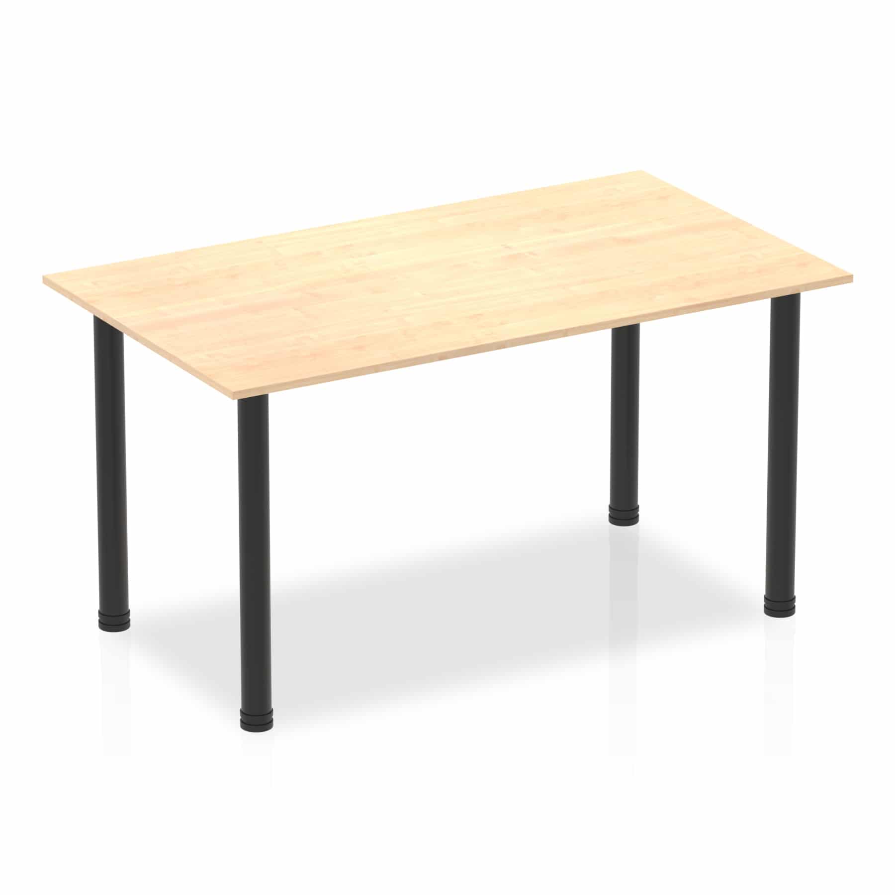 Impulse 1400mm Straight Table With Post Leg - Image 11