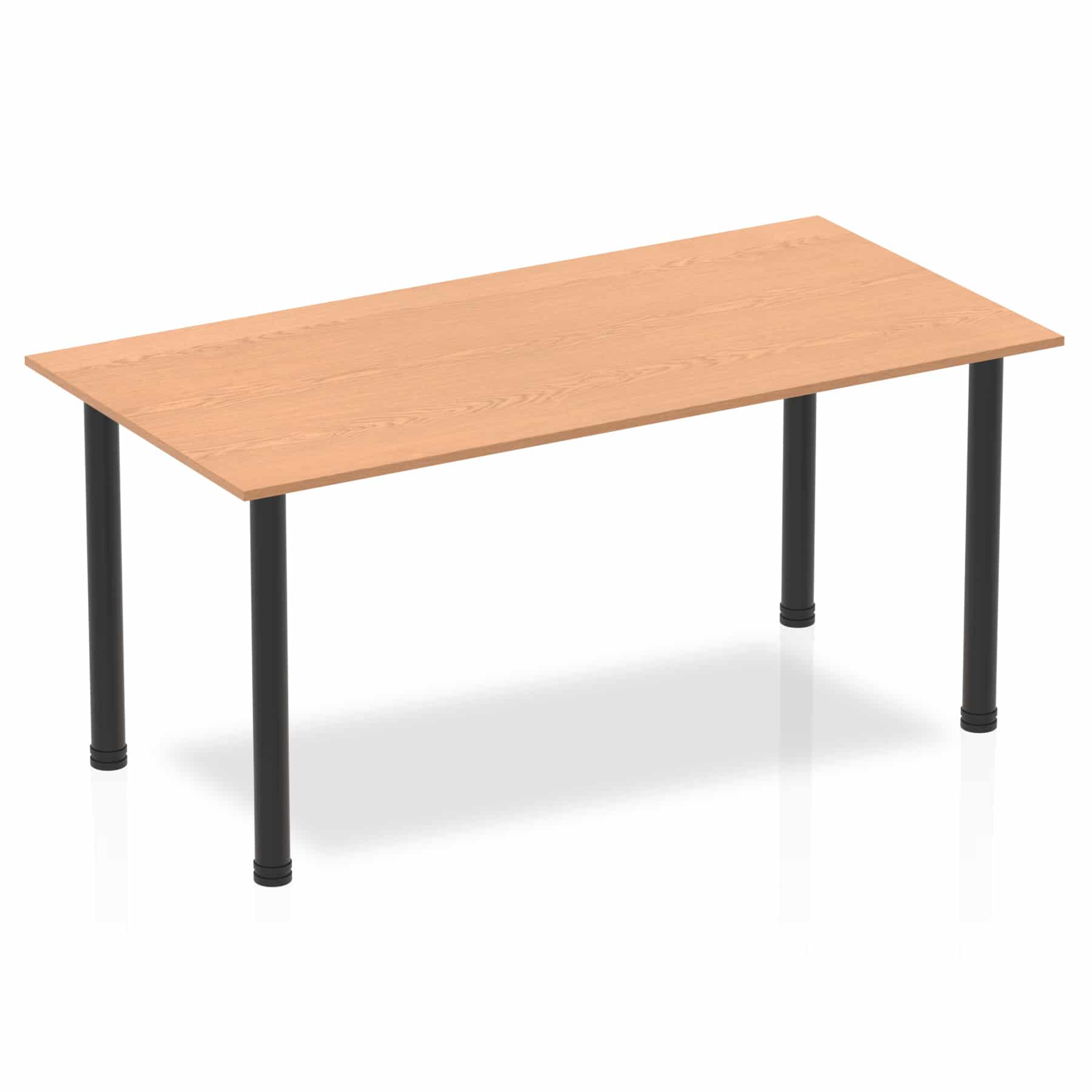Impulse 1600mm Straight Table With Post Leg - Image 16