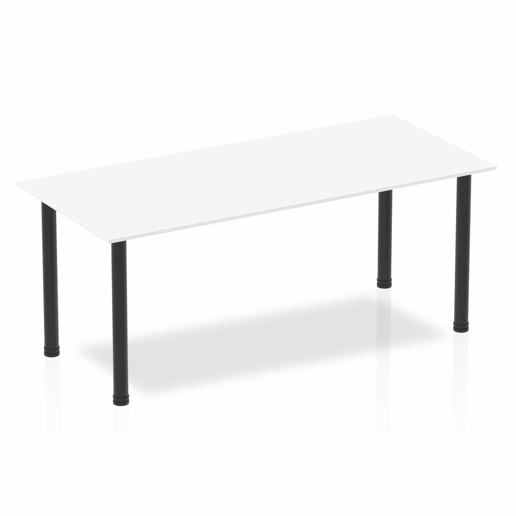 Impulse 1800mm Straight Table With Post Leg - Image 26