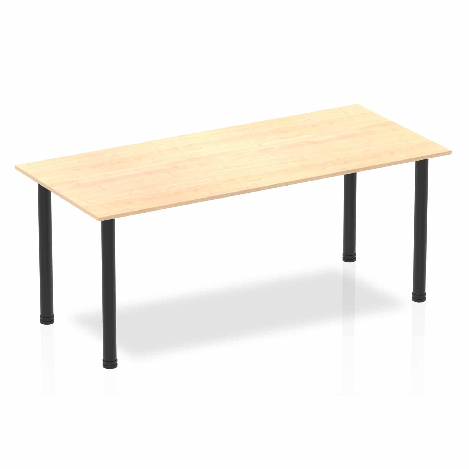 Impulse 1800mm Straight Table With Post Leg - Image 11