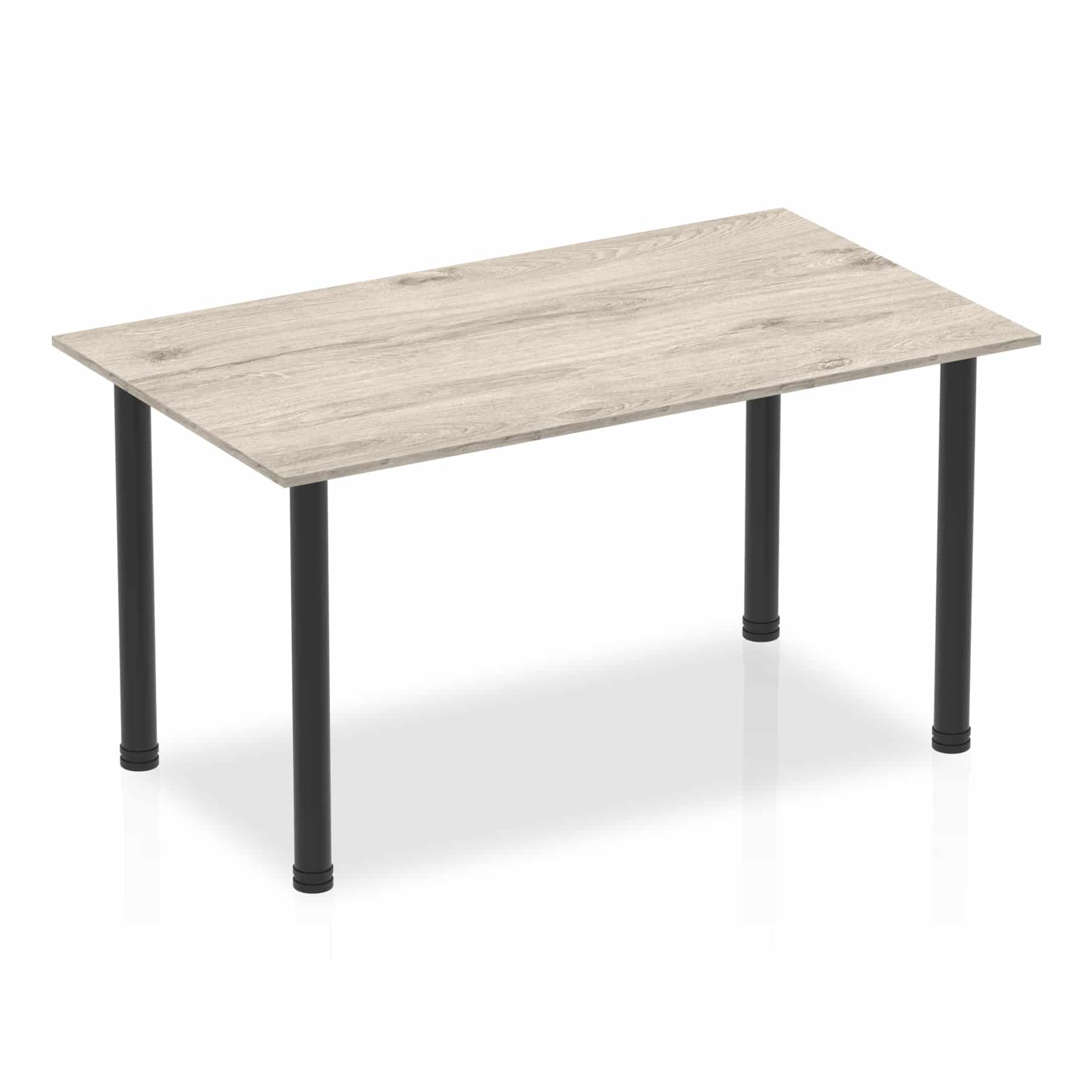 Impulse 1400mm Straight Table With Post Leg - Image 6
