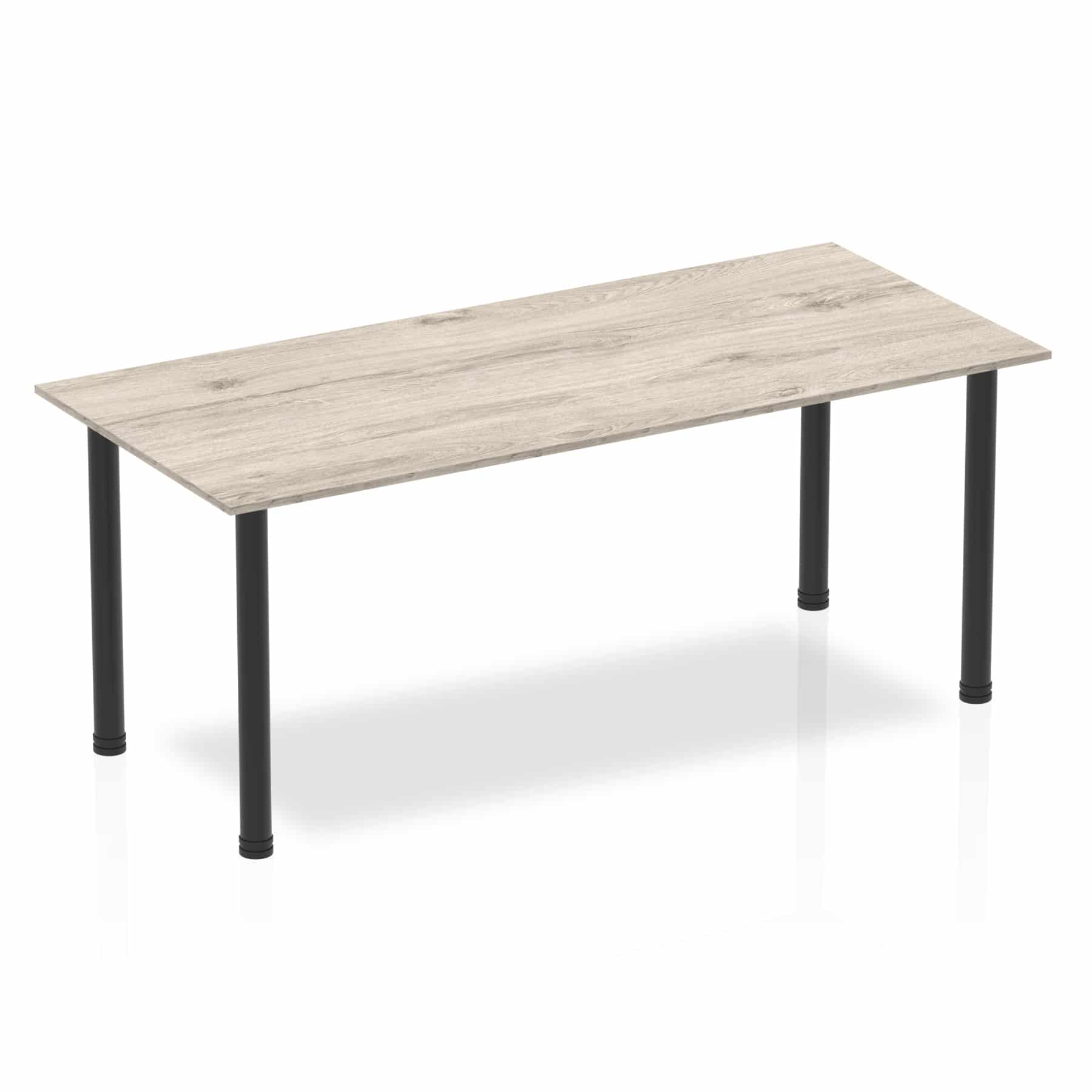 Impulse 1800mm Straight Table With Post Leg - Image 6