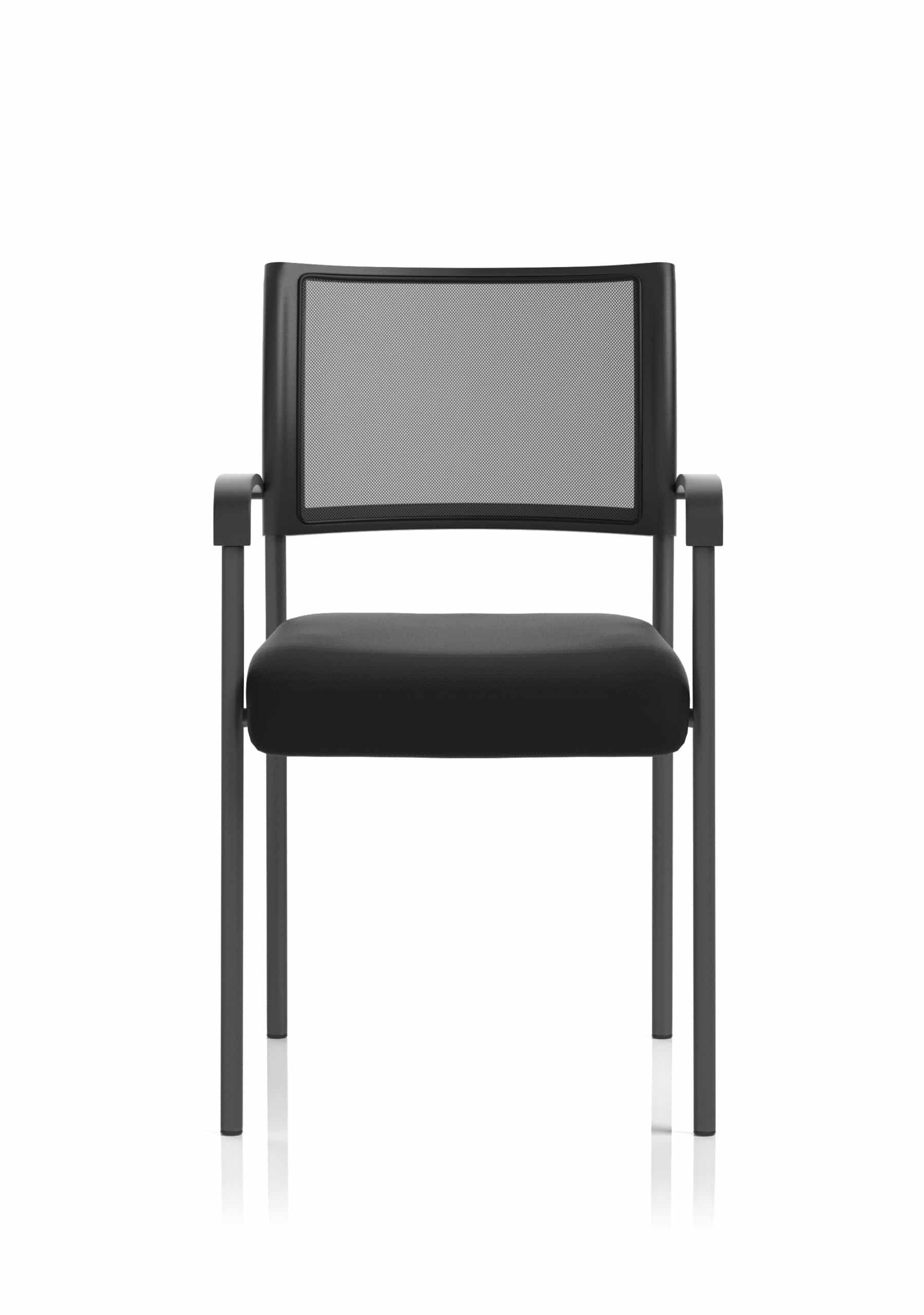 Brunswick Medium Back Stacking Visitor Office Chair - Image 2