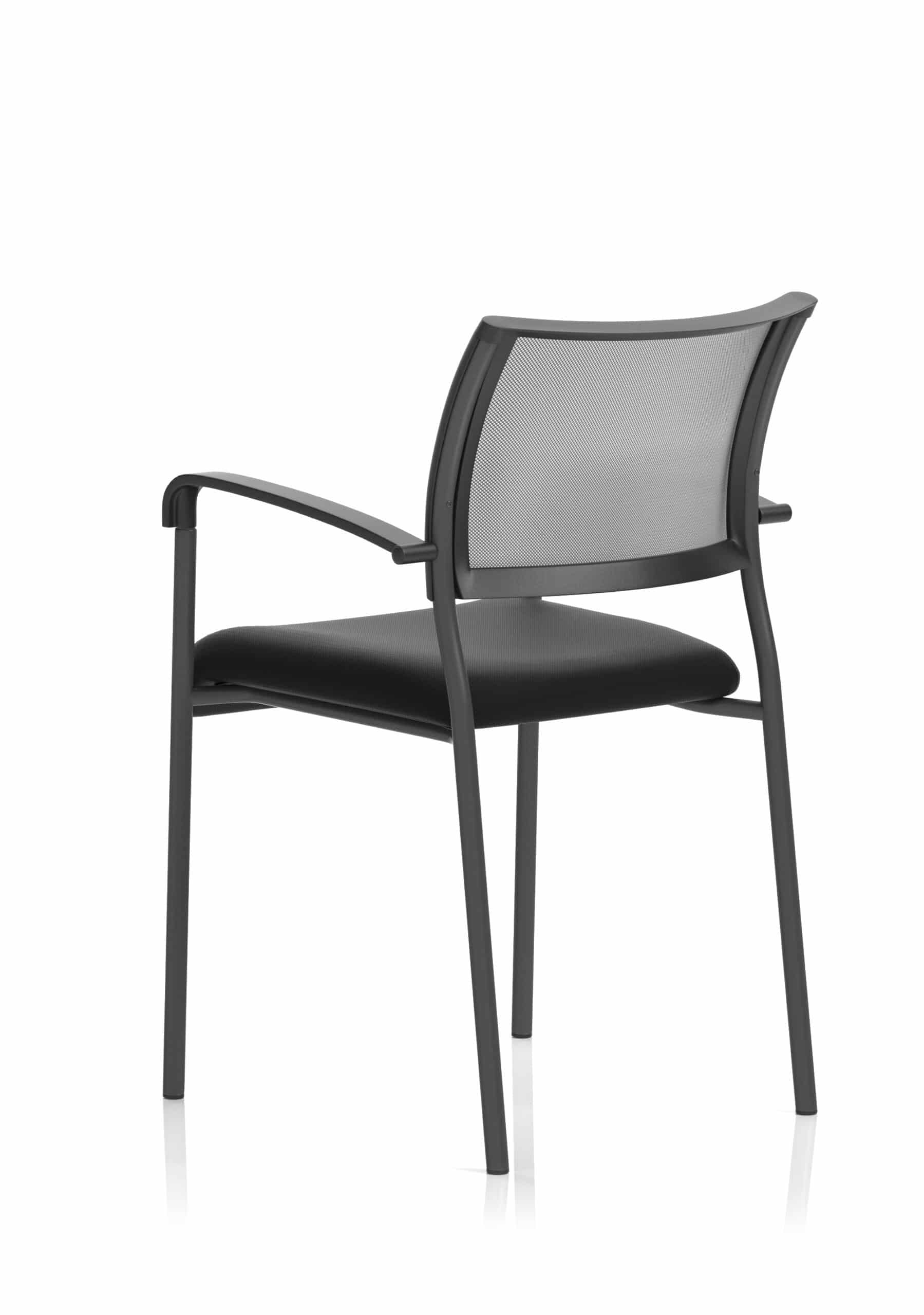 Brunswick Medium Back Stacking Visitor Office Chair - Image 5
