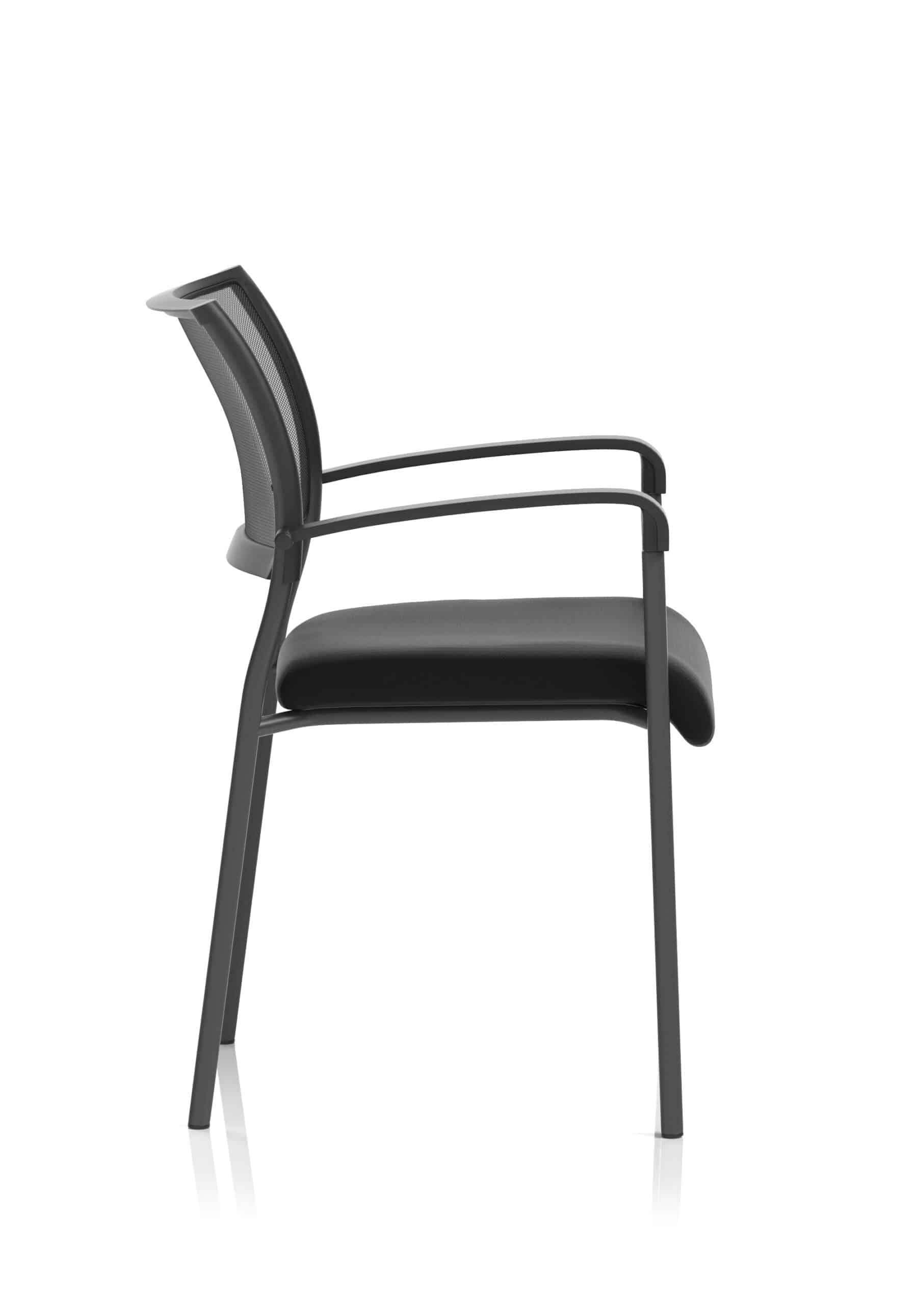 Brunswick Medium Back Stacking Visitor Office Chair - Image 8