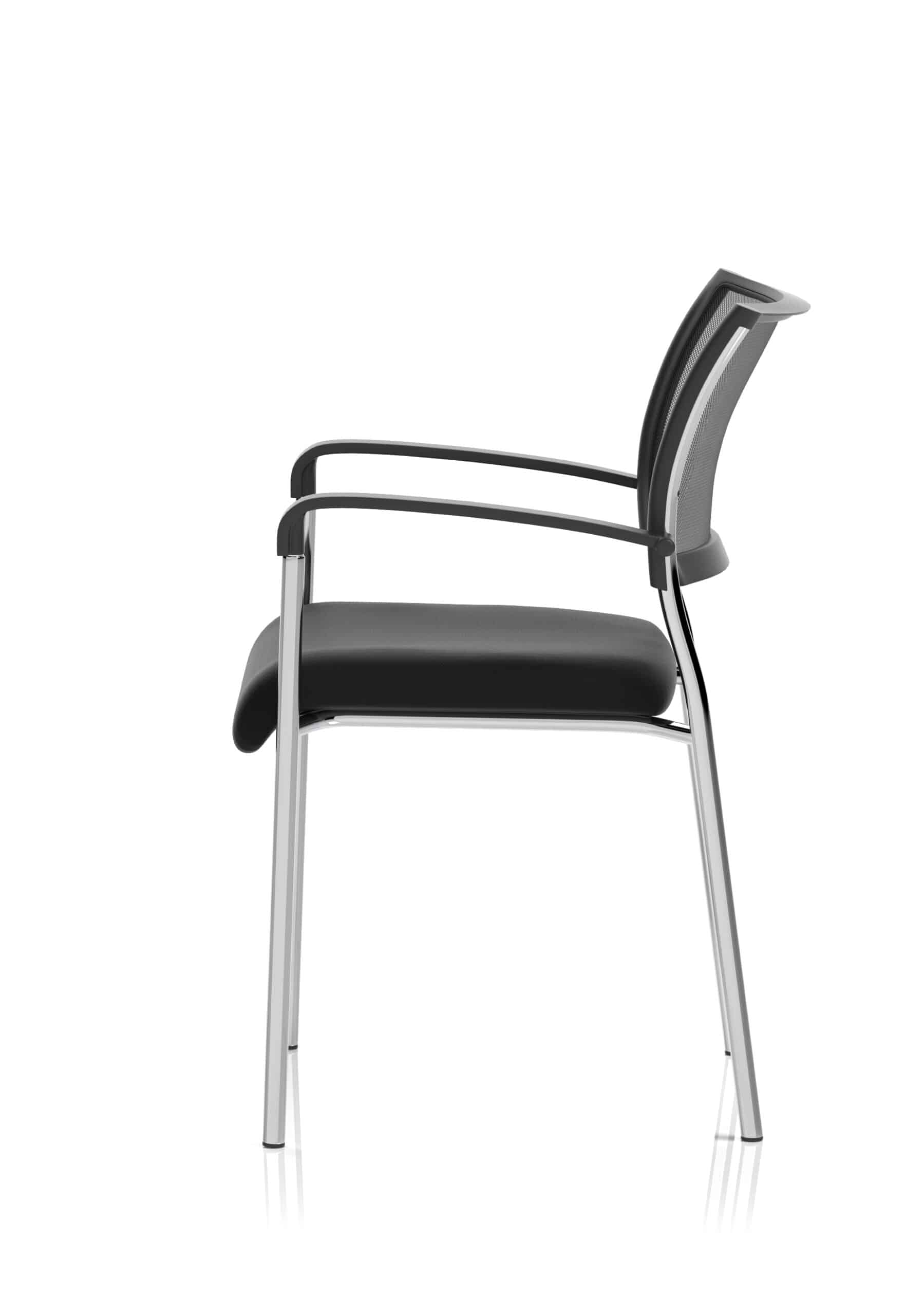Brunswick Medium Back Stacking Visitor Office Chair - Image 12