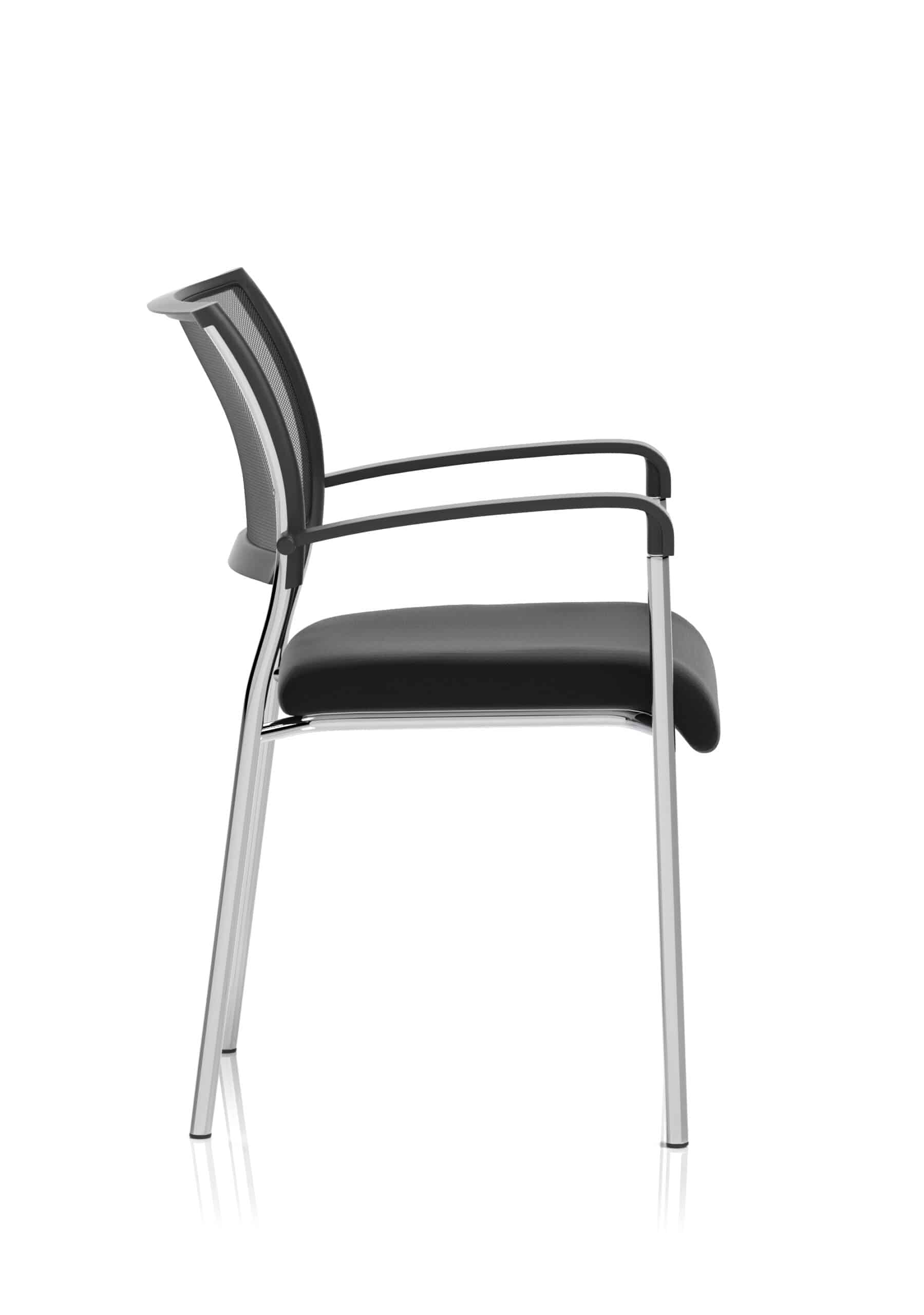 Brunswick Medium Back Stacking Visitor Office Chair - Image 16