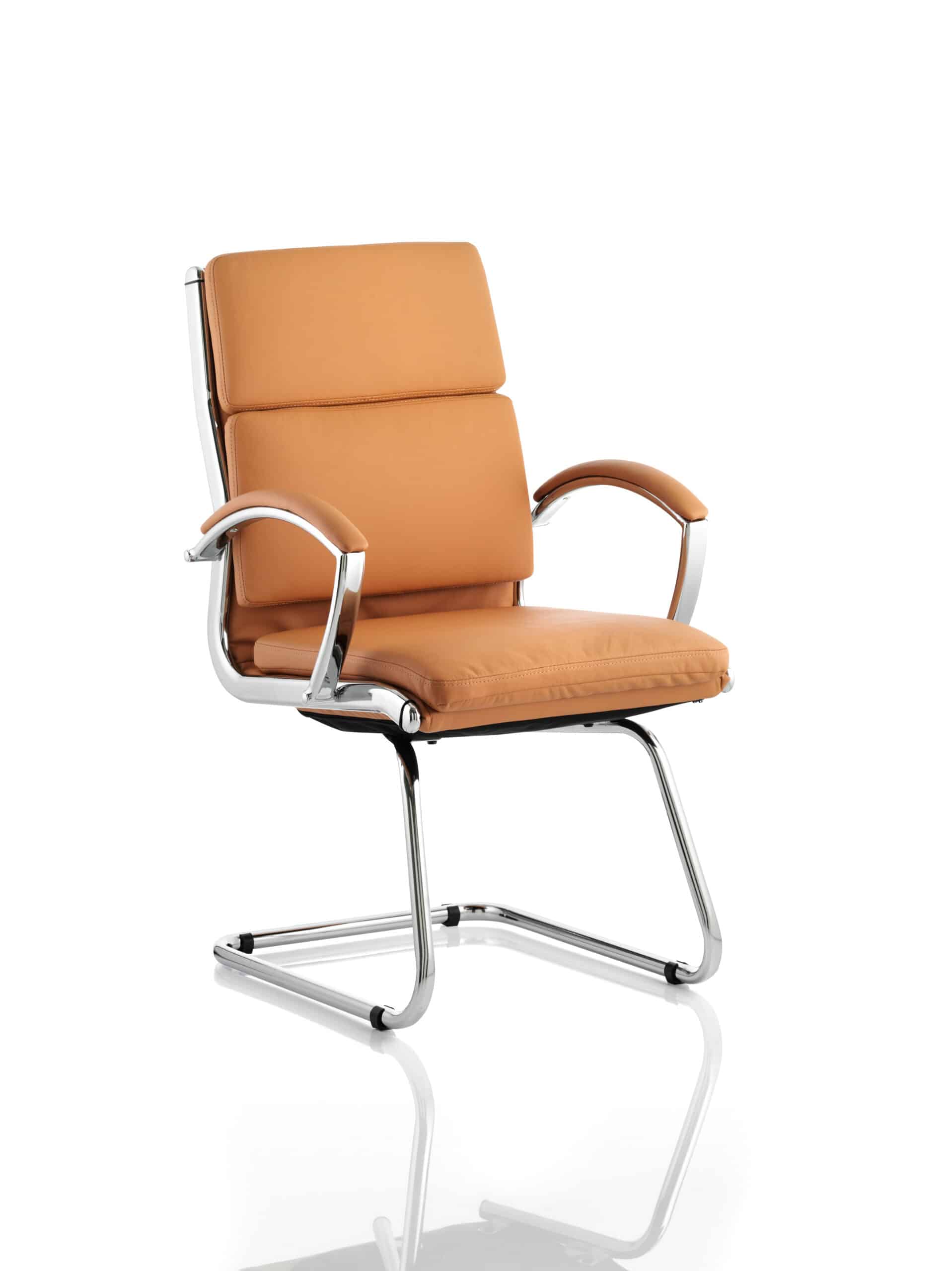 Classic Medium Back Cantilever Visitor Chair with Arms - Image 2