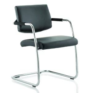 Havanna Medium Back Cantilever Visitor Chair with Arms