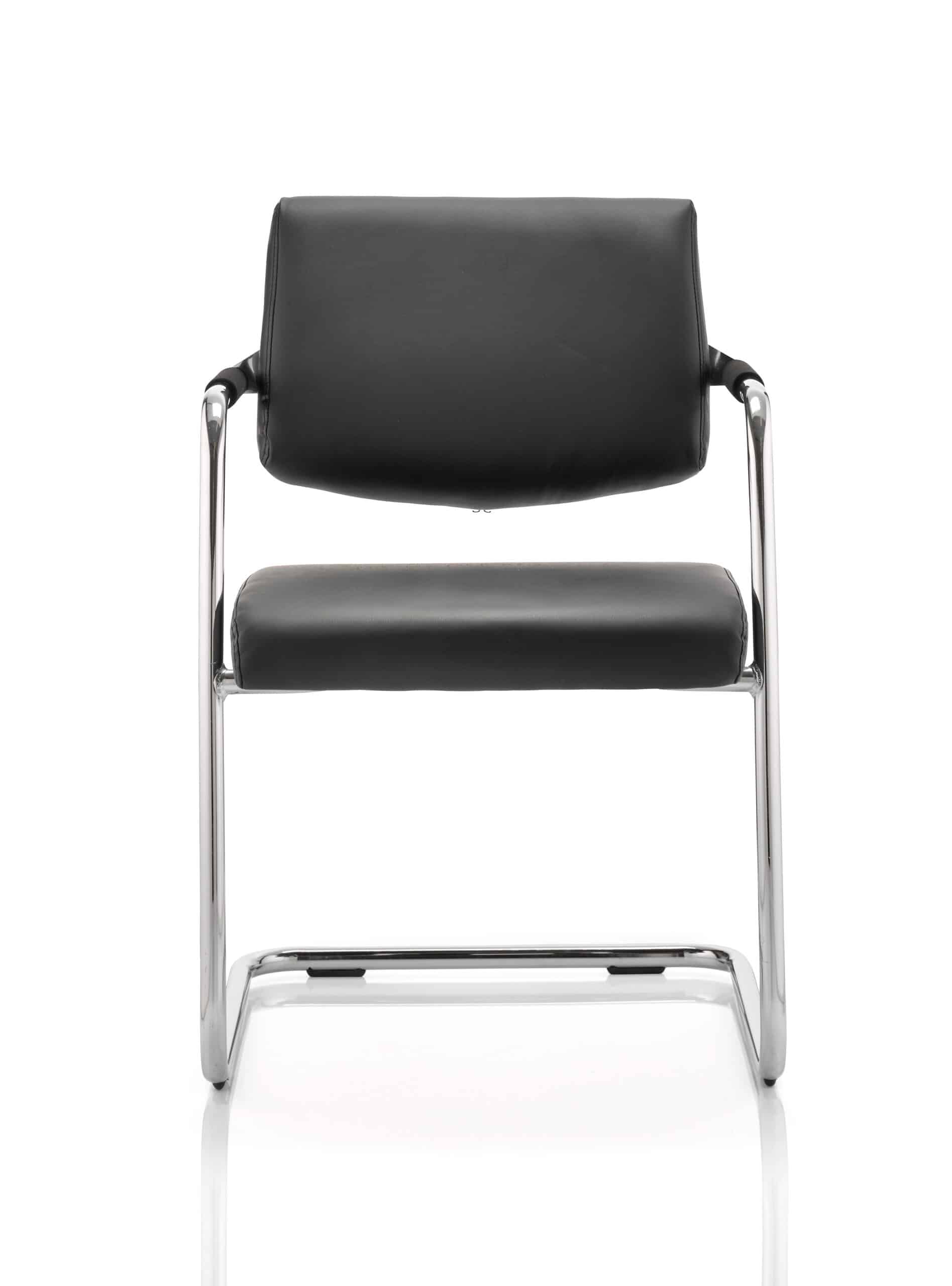 Havanna Medium Back Cantilever Visitor Chair with Arms - Image 2