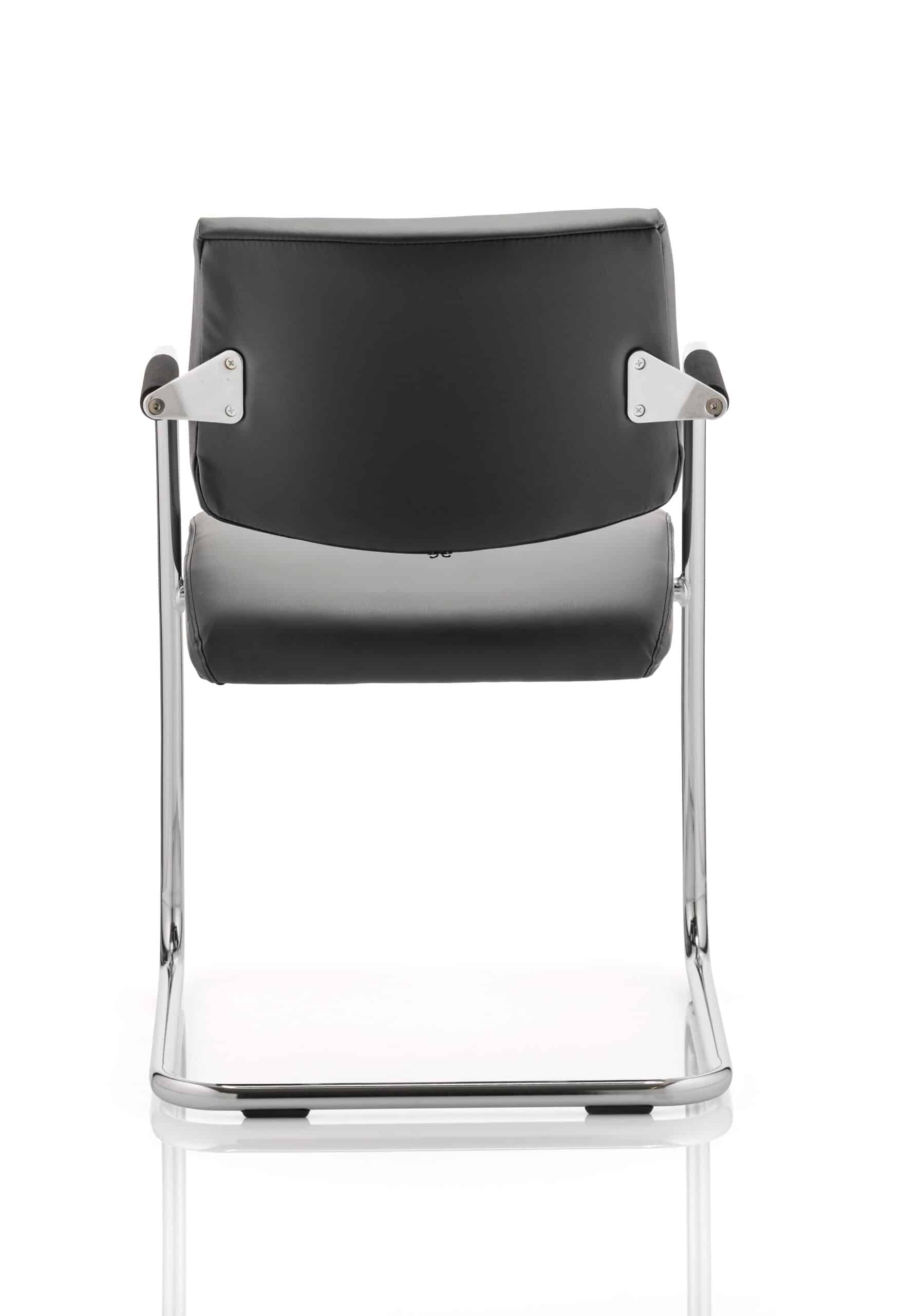 Havanna Medium Back Cantilever Visitor Chair with Arms - Image 4