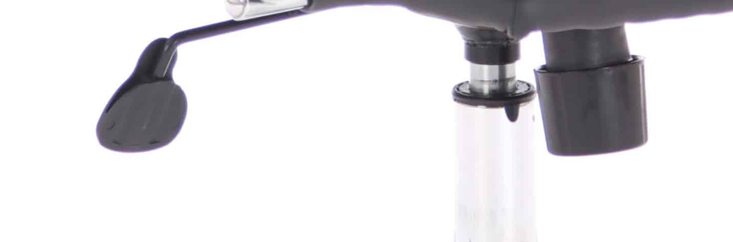 Advocate Medium Back Bonded Leather Executive Office Chair with Arms - Image 3