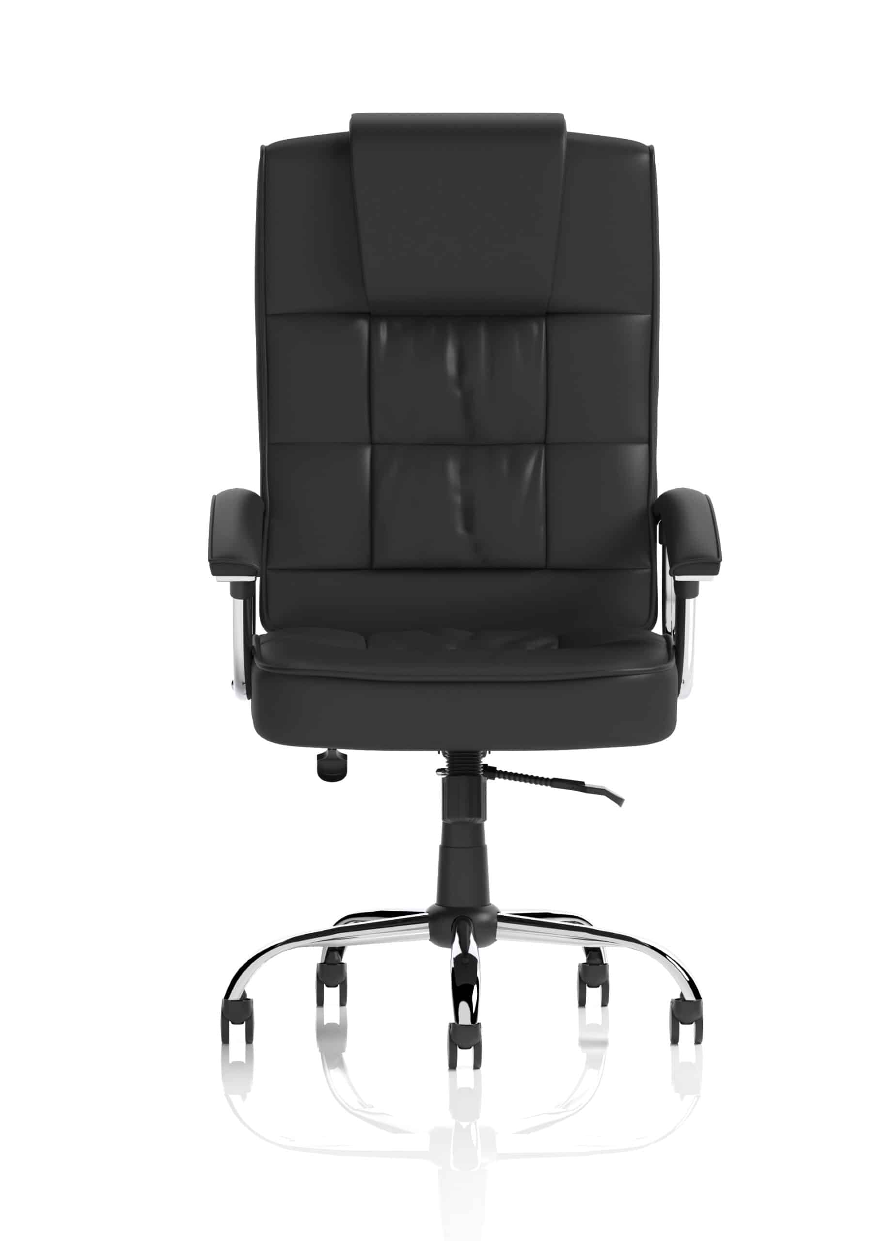 Moore Deluxe High Back Black Executive Office Chair with Arms - Image 2