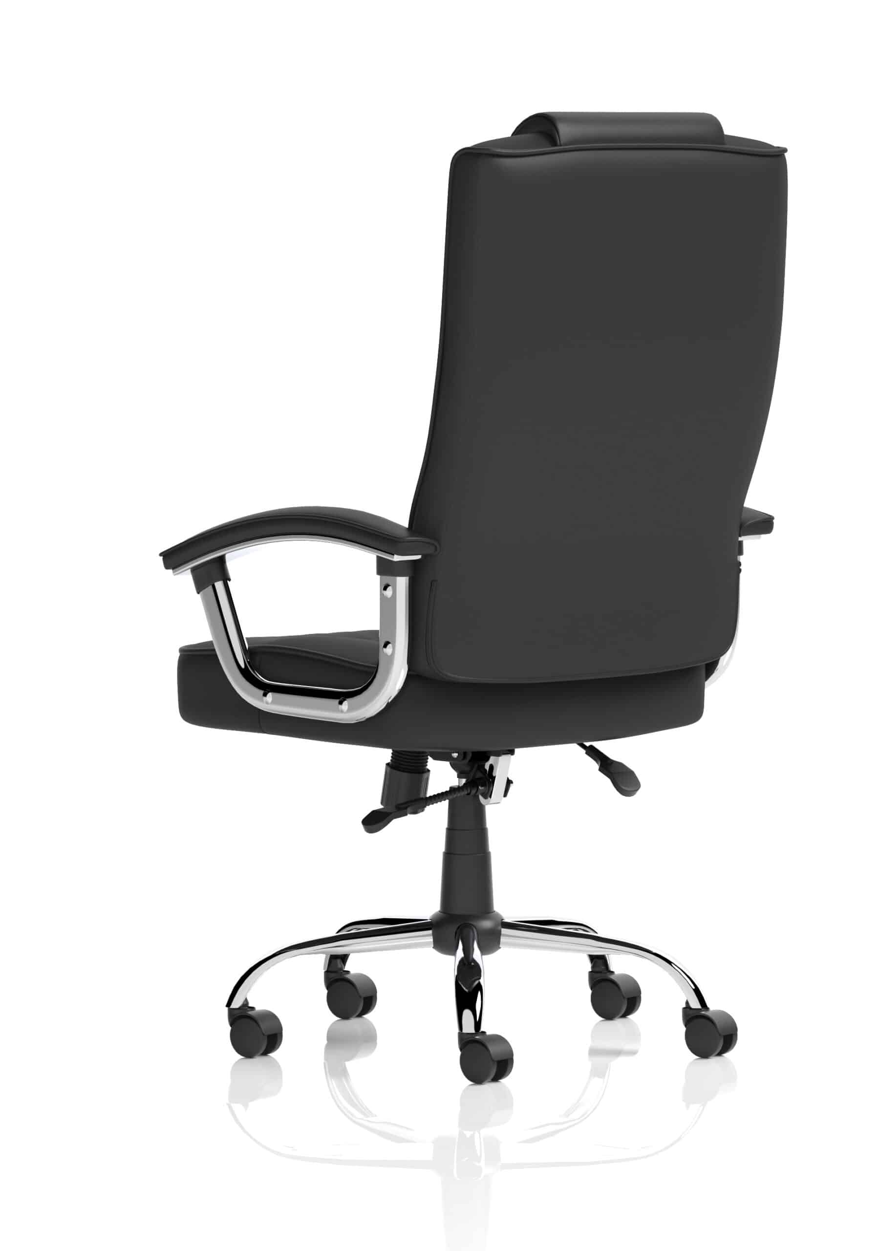 Moore Deluxe High Back Black Executive Office Chair with Arms - Image 5