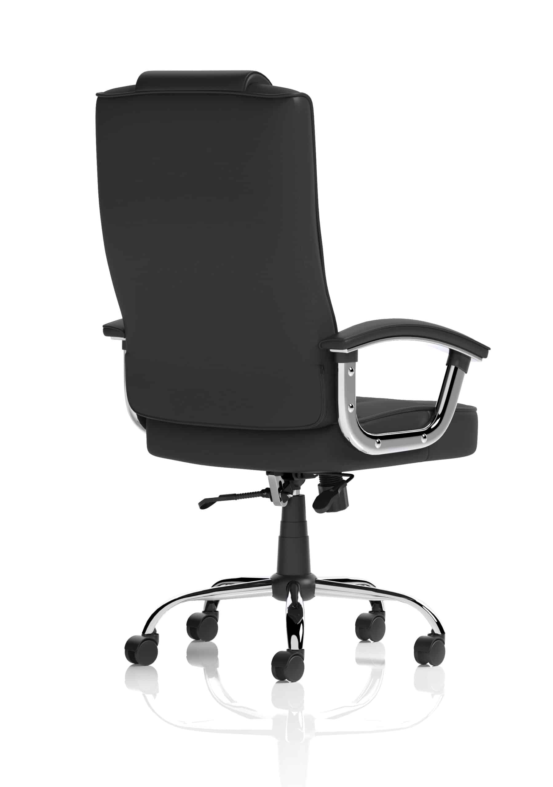 Moore Deluxe High Back Black Executive Office Chair with Arms - Image 7