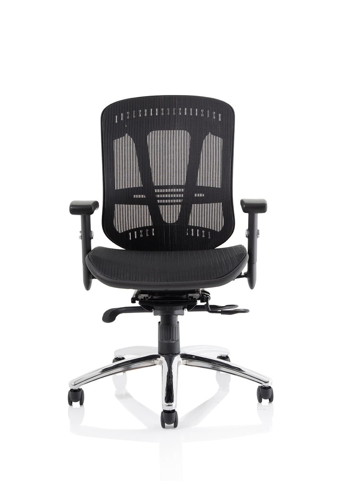 Mirage II Mesh Back Task Operator Office Chair with Height Adjustable Arms - Image 10