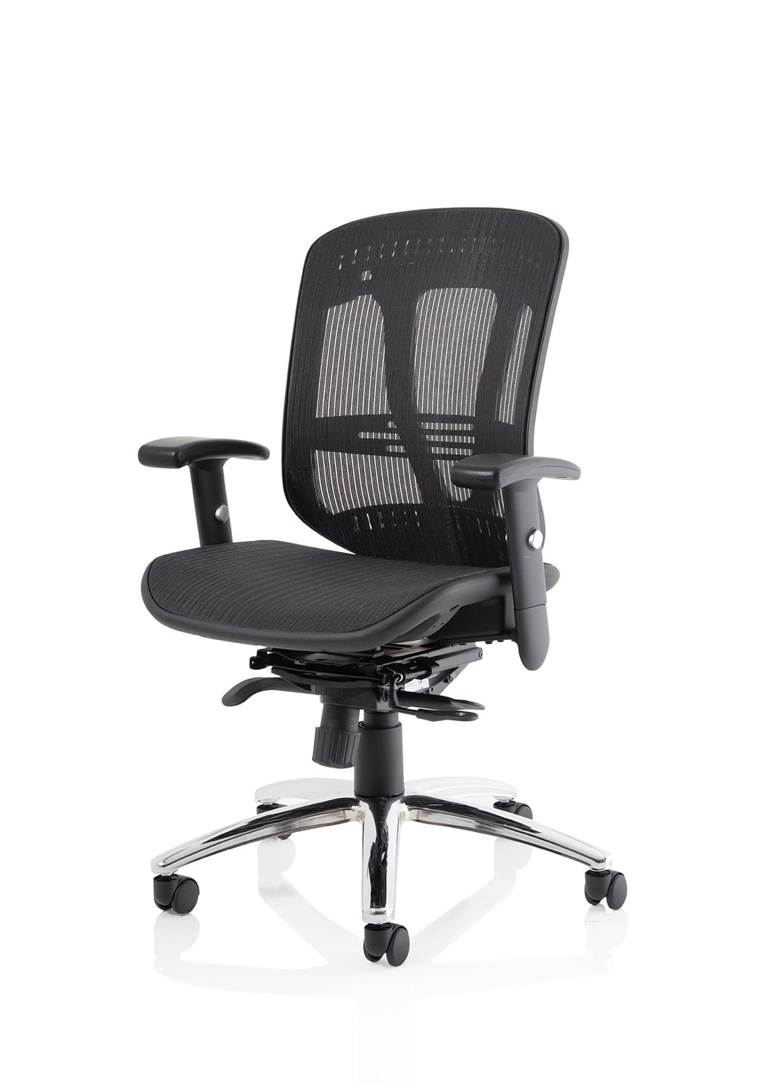Mirage II Mesh Back Task Operator Office Chair with Height Adjustable Arms - Image 11
