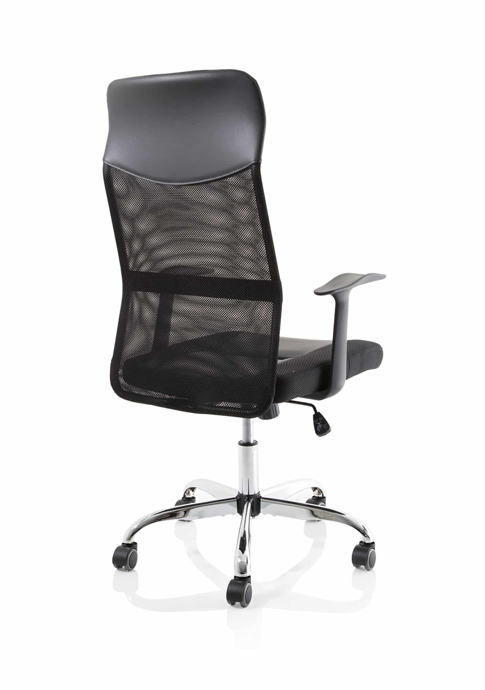 Vegalite High Mesh Back Black Executive Office Chair with Arms - Image 7