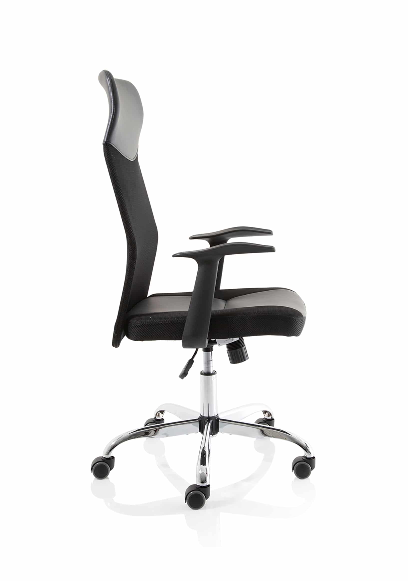Vegalite High Mesh Back Black Executive Office Chair with Arms - Image 8
