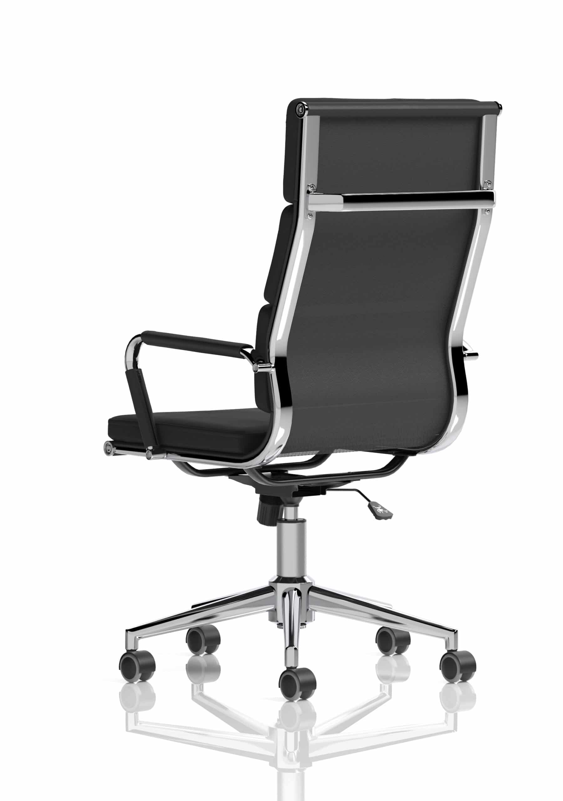 Hawkes High Back Black Leather Executive Office Chair with Arms - Image 5