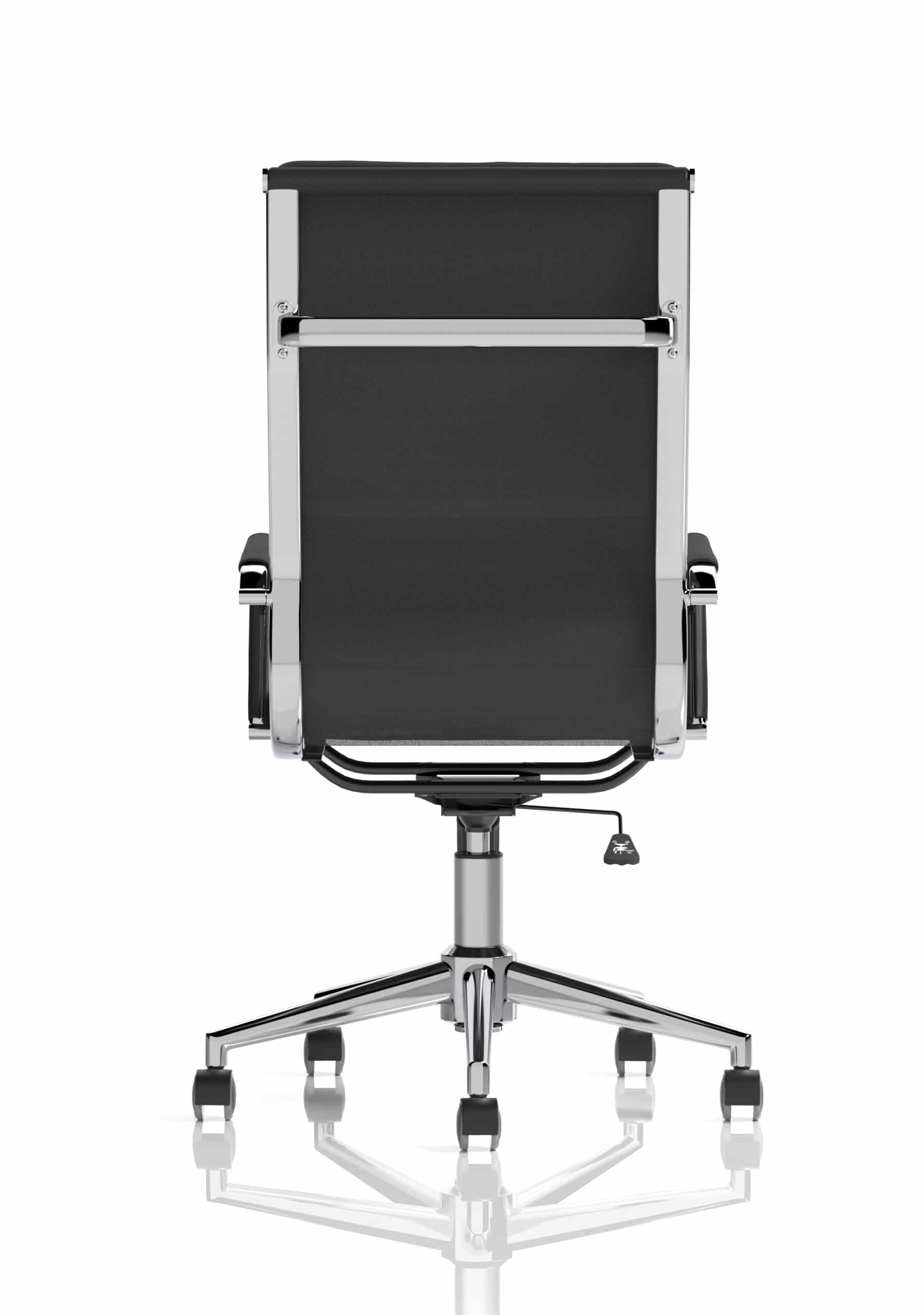 Hawkes High Back Black Leather Executive Office Chair with Arms - Image 6