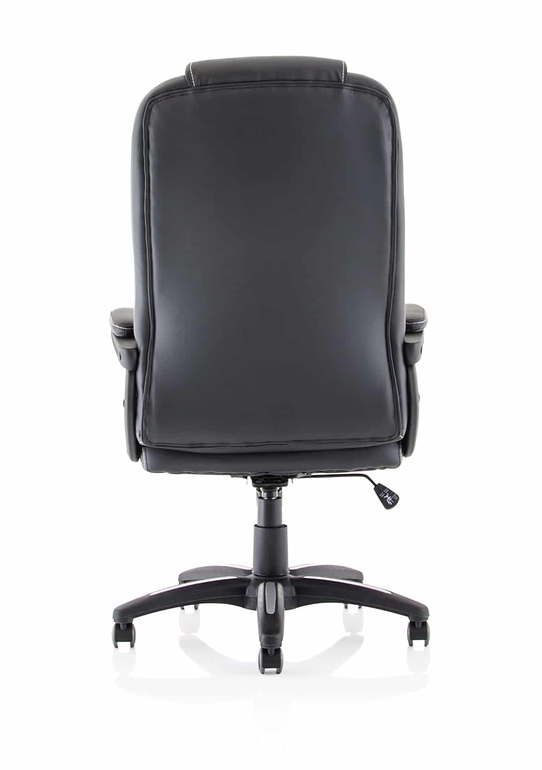 Dakota High Back Black Leather Executive Office Chair with Arms - Image 6