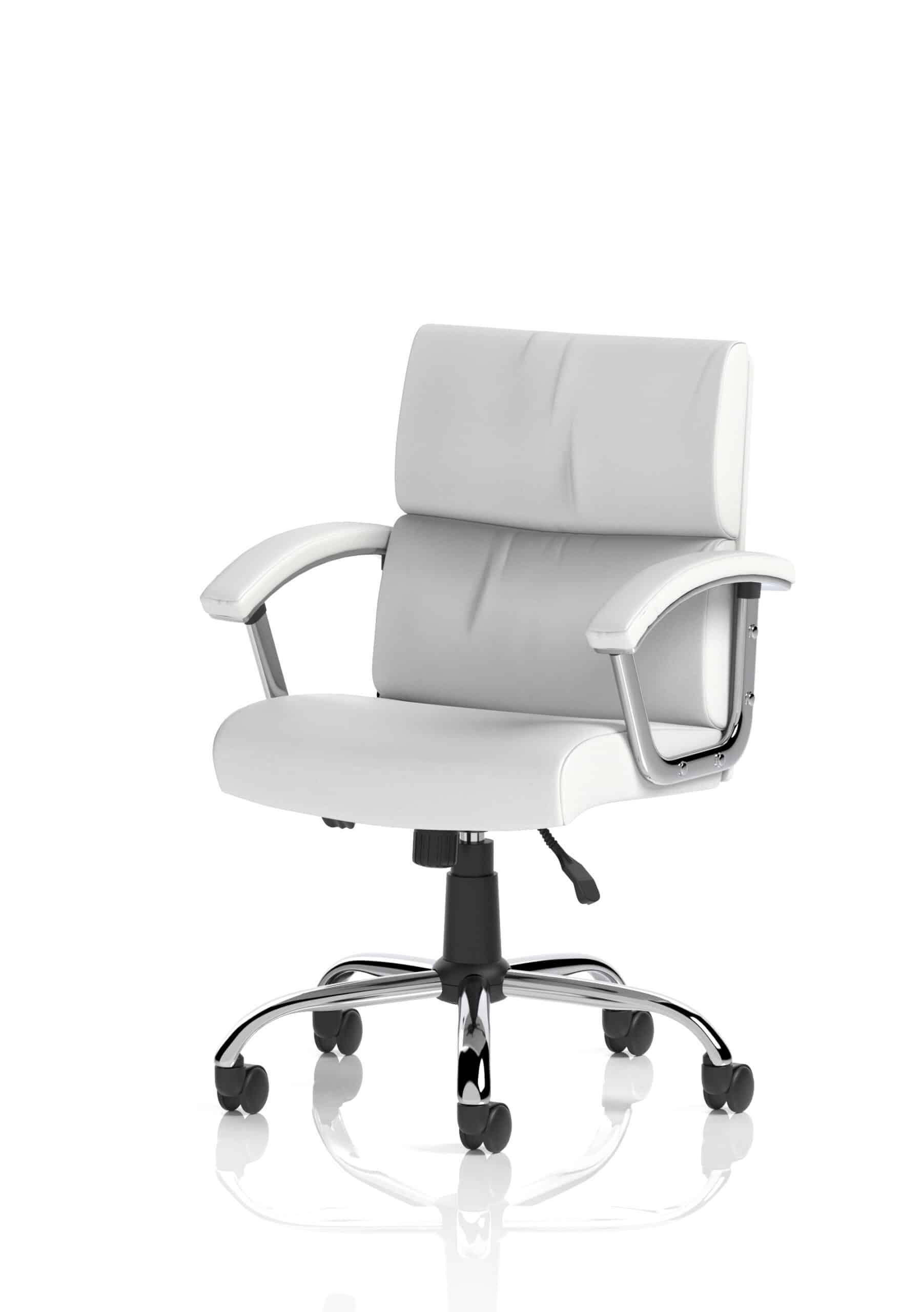 Desire Medium Back Leather Executive Office Chair with Arms - Image 3