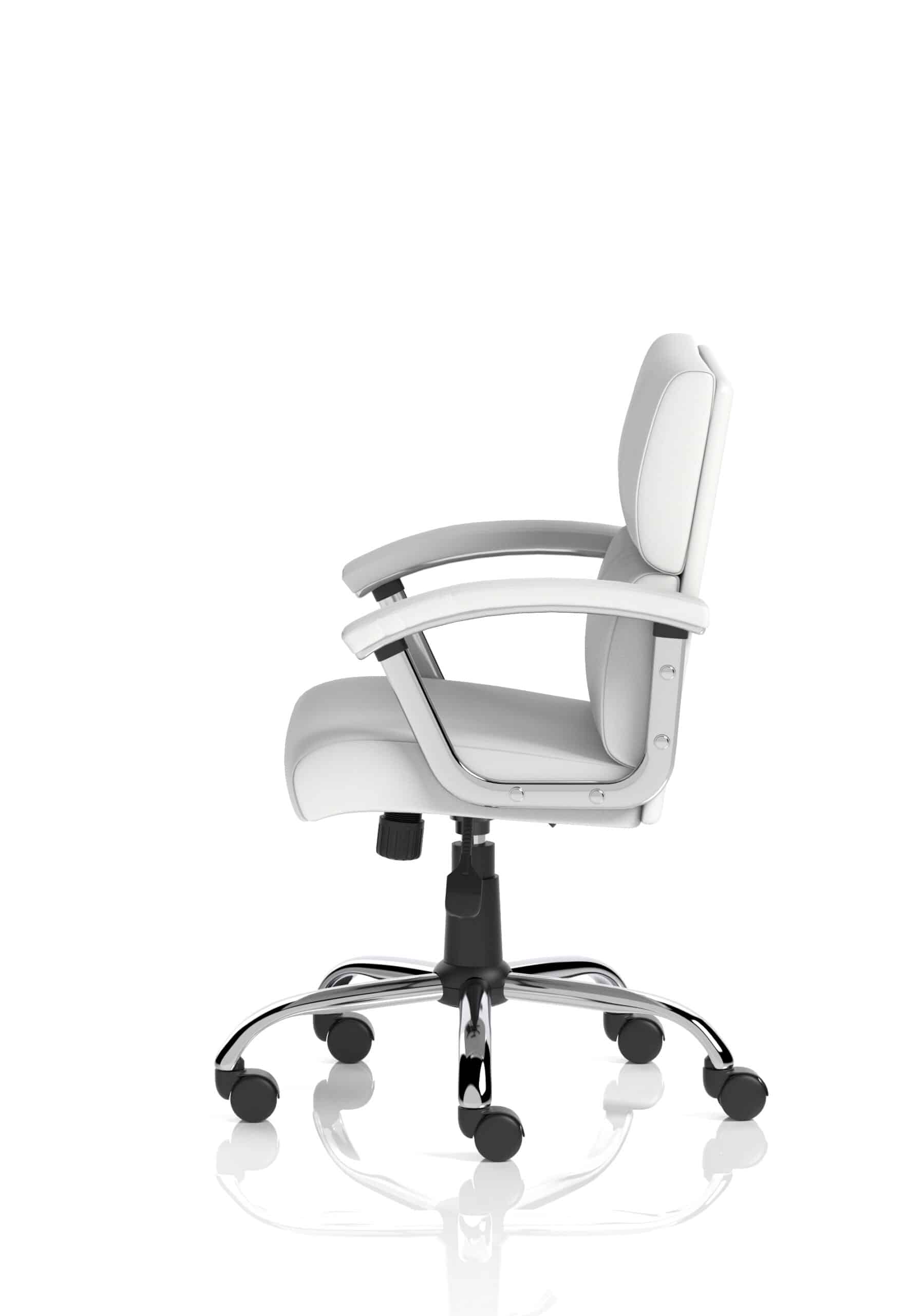 Desire Medium Back Leather Executive Office Chair with Arms - Image 4