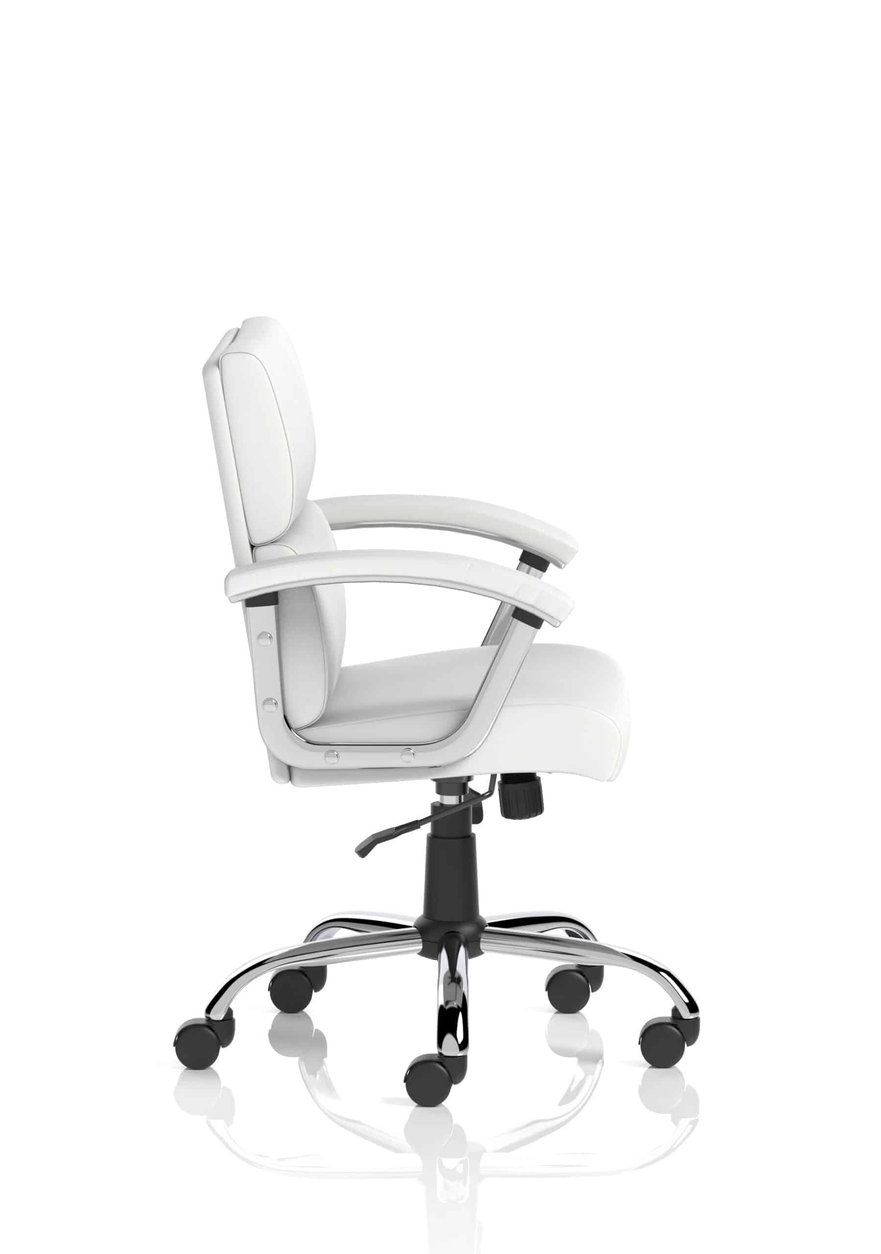 Desire Medium Back Leather Executive Office Chair with Arms - Image 8