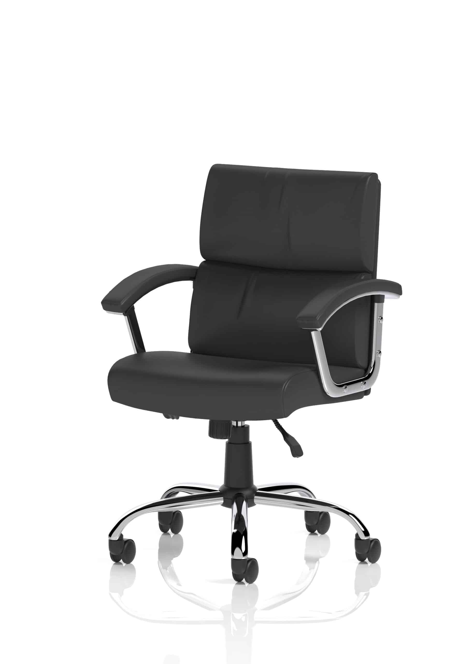 Desire Medium Back Leather Executive Office Chair with Arms - Image 11
