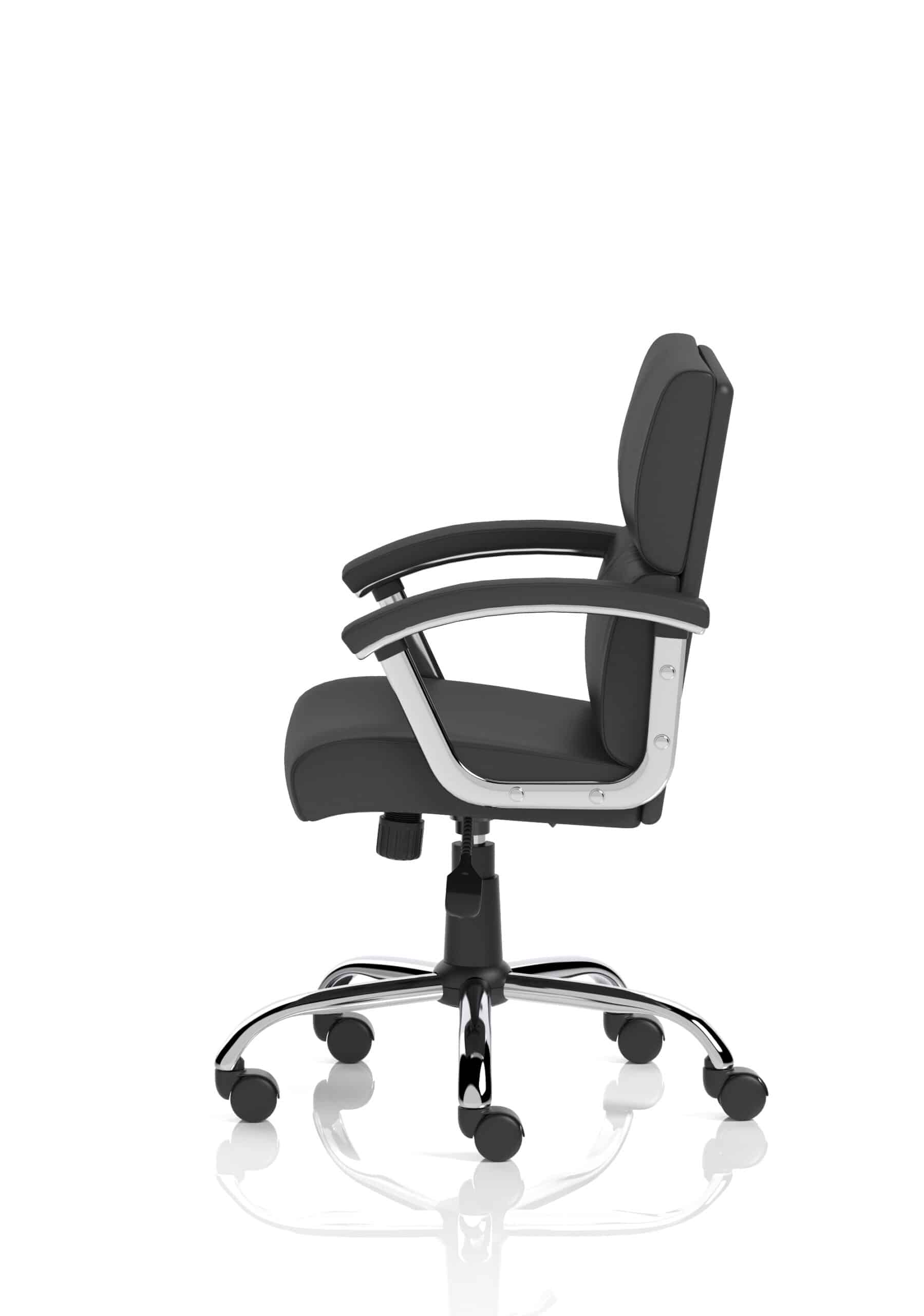 Desire Medium Back Leather Executive Office Chair with Arms - Image 12