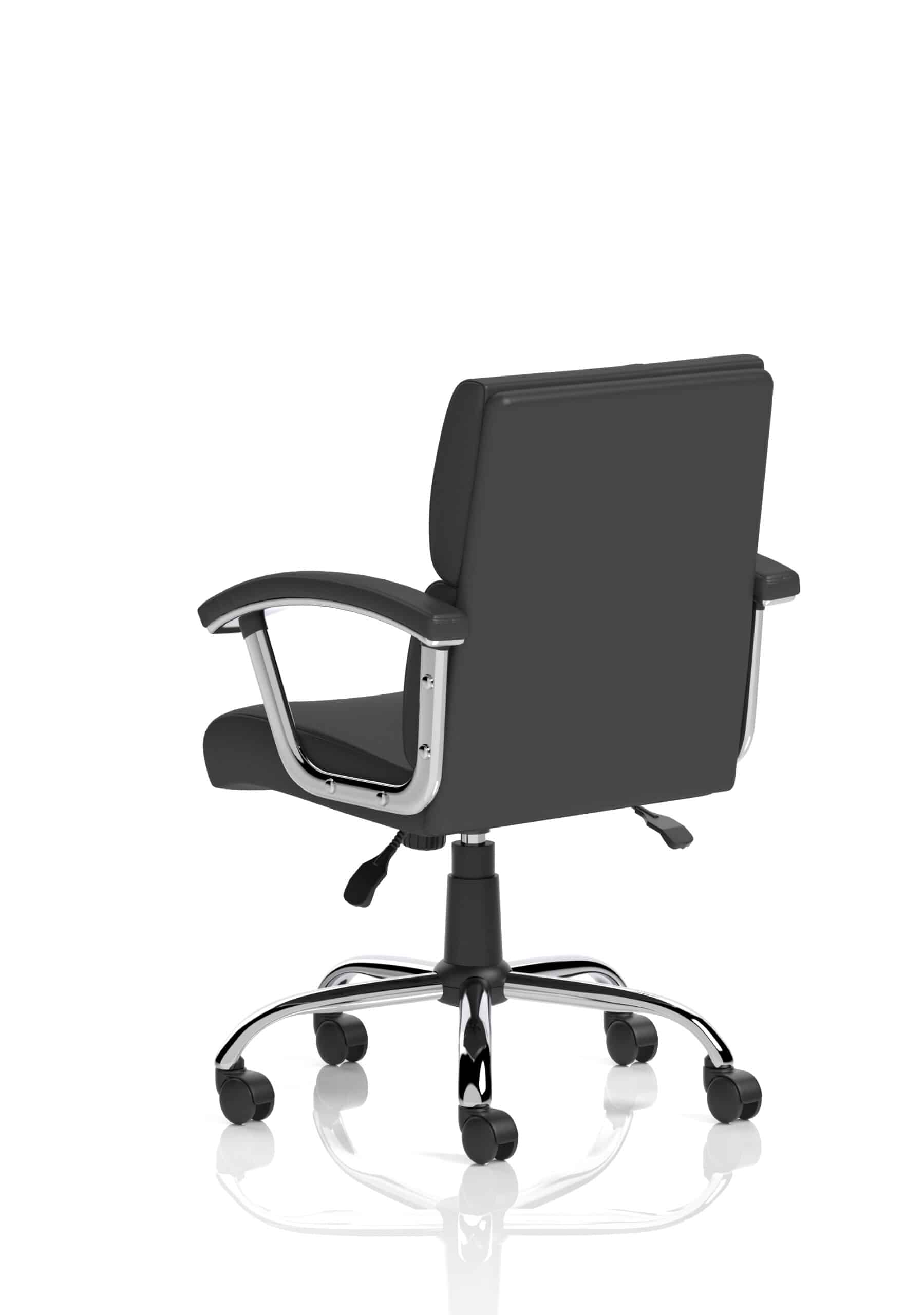 Desire Medium Back Leather Executive Office Chair with Arms - Image 13