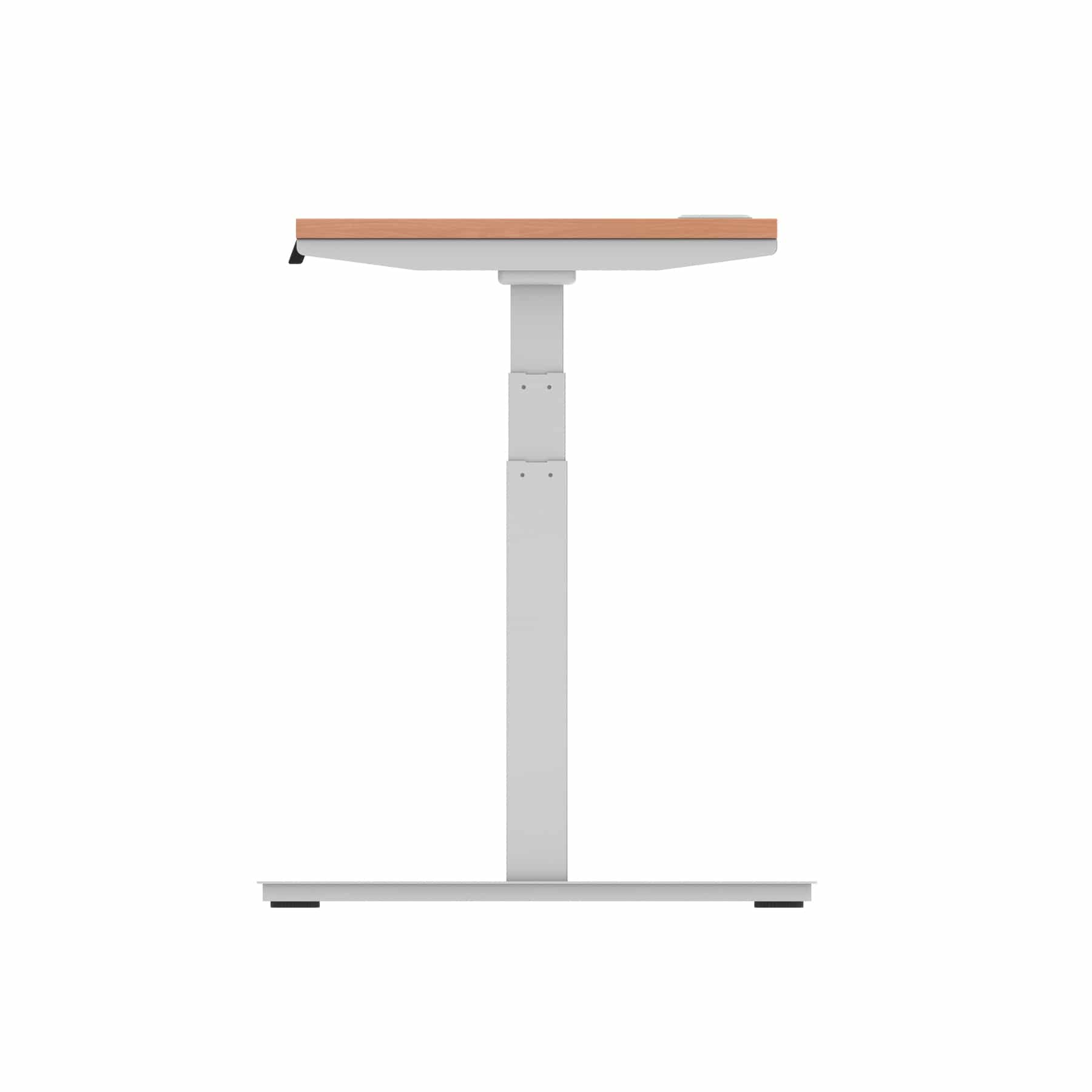 Air Height Adjustable Slimline Desk With Cable Ports - Image 40