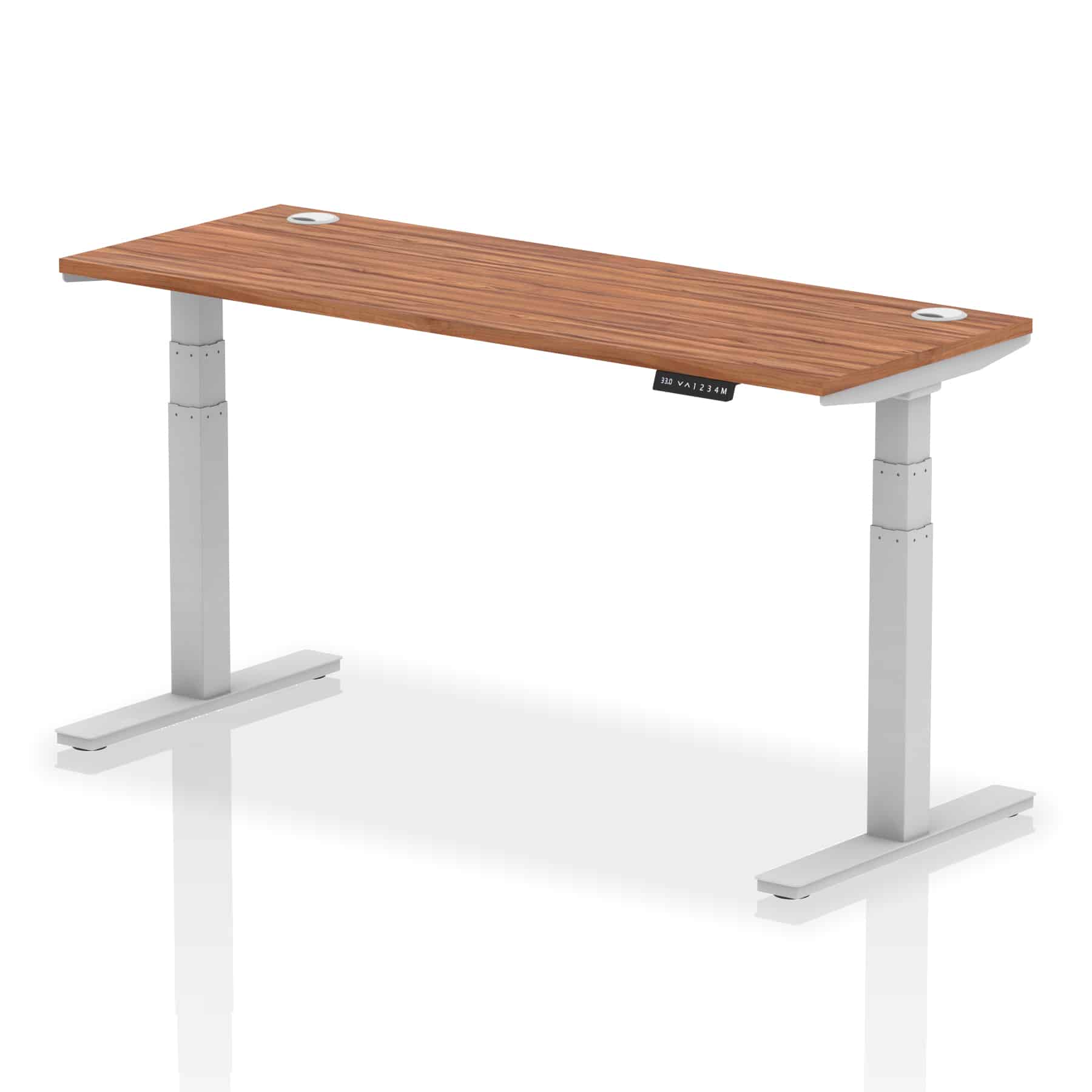 Air Height Adjustable Slimline Desk With Cable Ports - Image 99