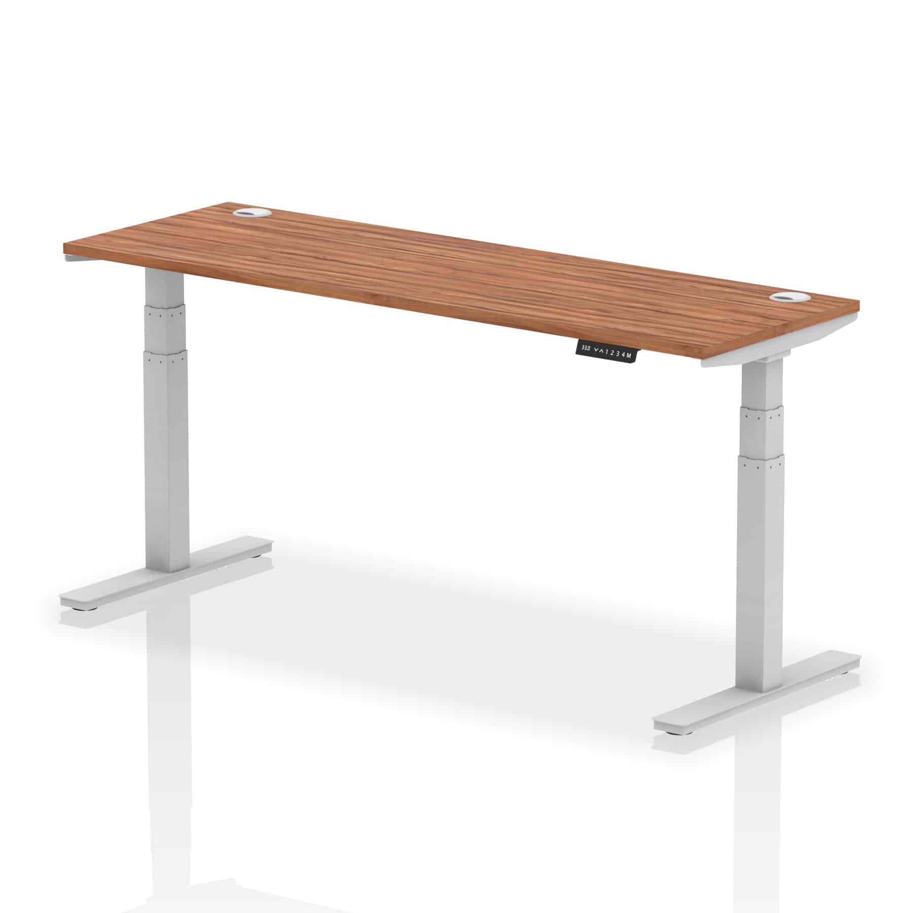 Air Height Adjustable Slimline Desk With Cable Ports - Image 135