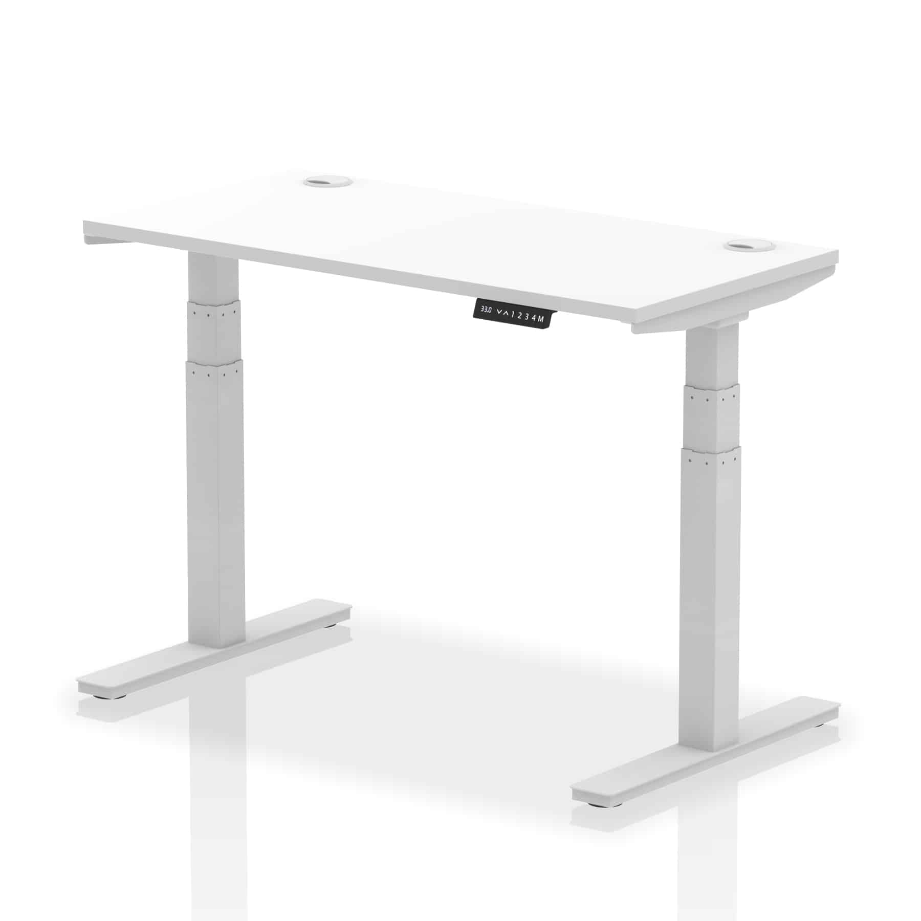 Air Height Adjustable Slimline Desk With Cable Ports - Image 33