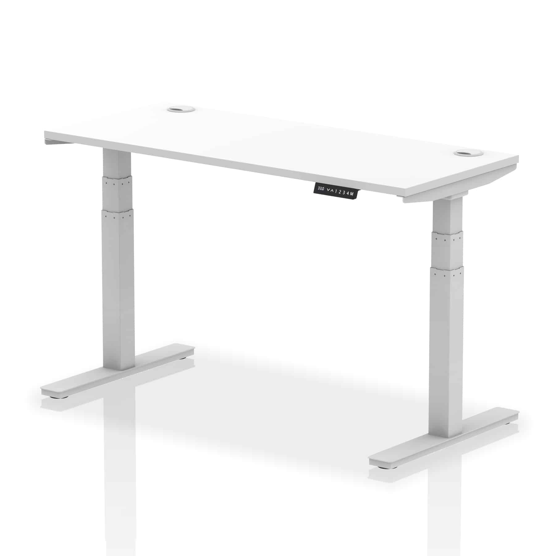 Air Height Adjustable Slimline Desk With Cable Ports - Image 69