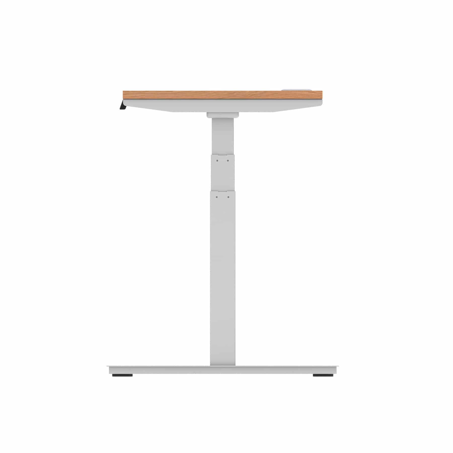 Air Height Adjustable Slimline Desk With Cable Ports - Image 22