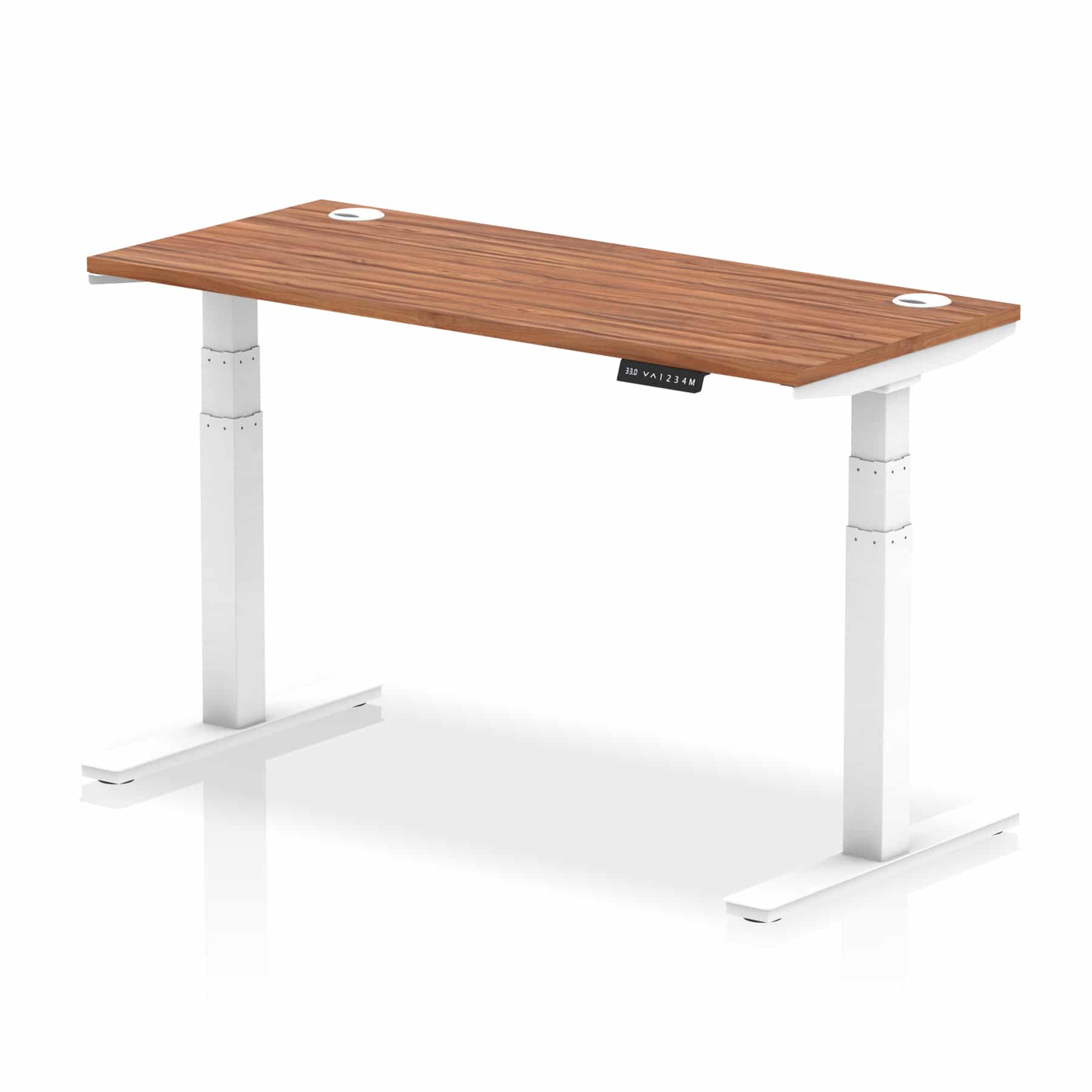 Air Height Adjustable Slimline Desk With Cable Ports - Image 65