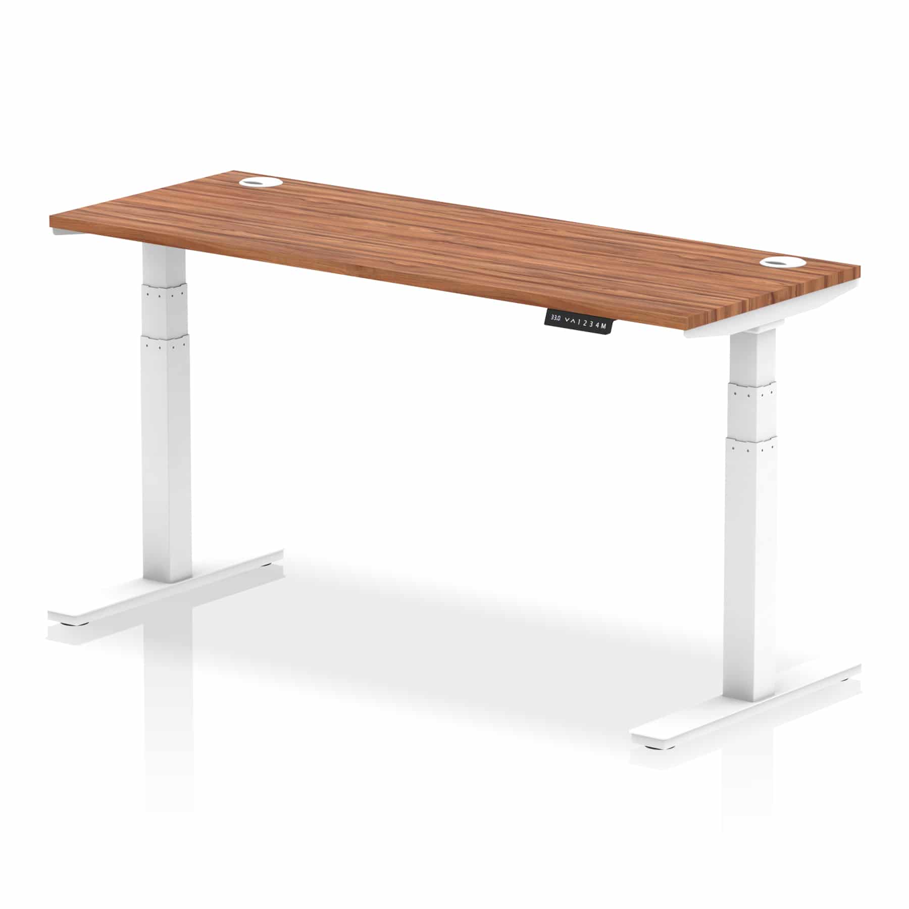 Air Height Adjustable Slimline Desk With Cable Ports - Image 101