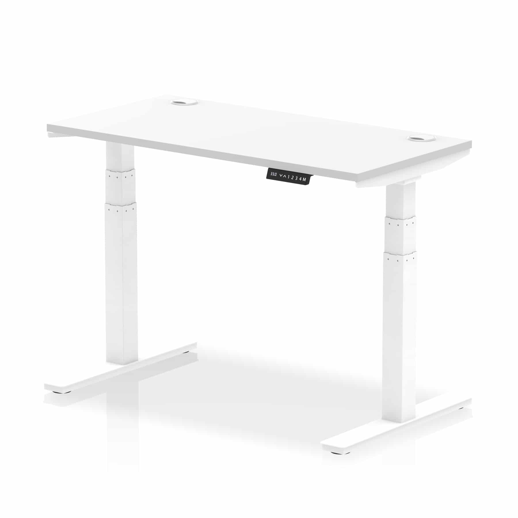 Air Height Adjustable Slimline Desk With Cable Ports - Image 35