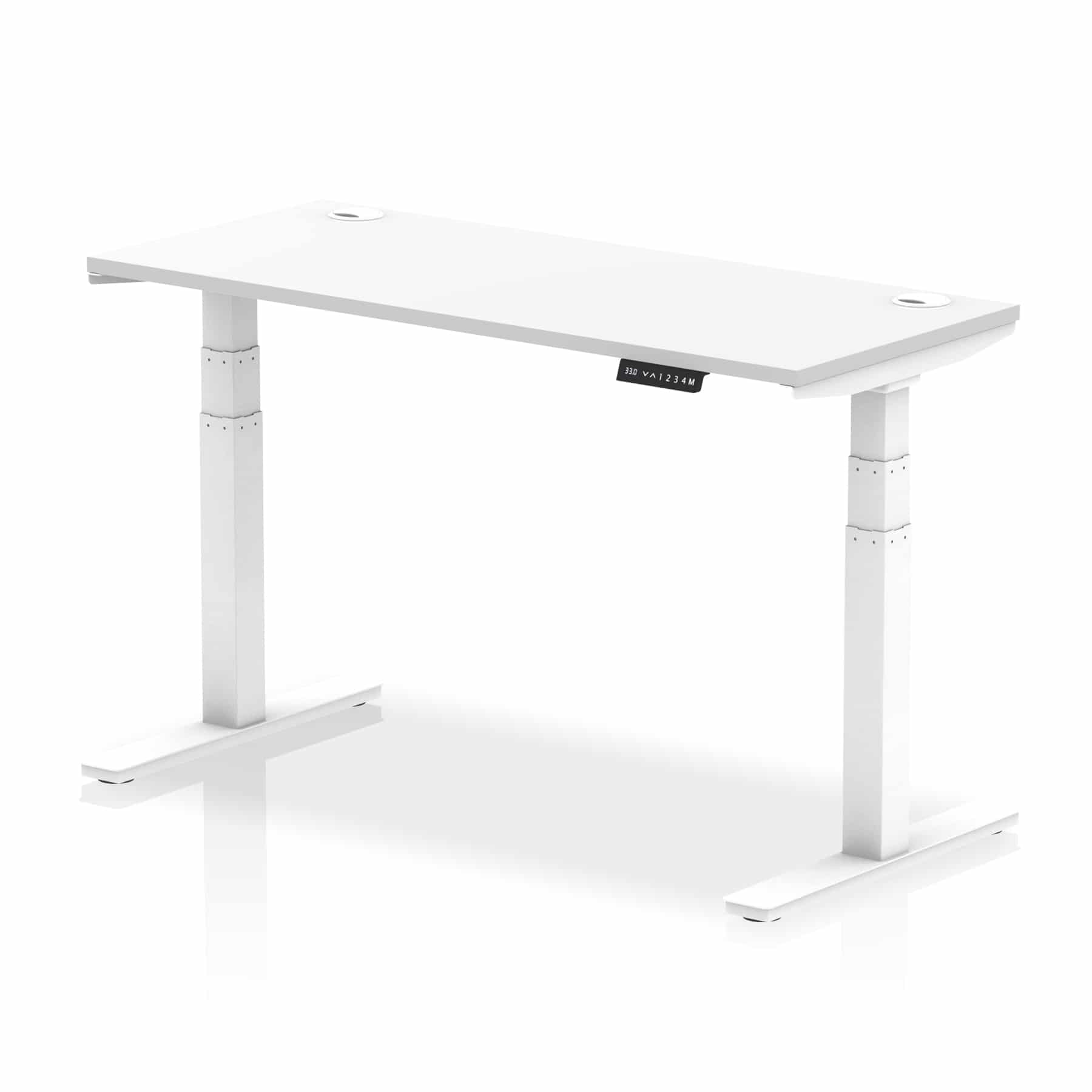Air Height Adjustable Slimline Desk With Cable Ports - Image 71
