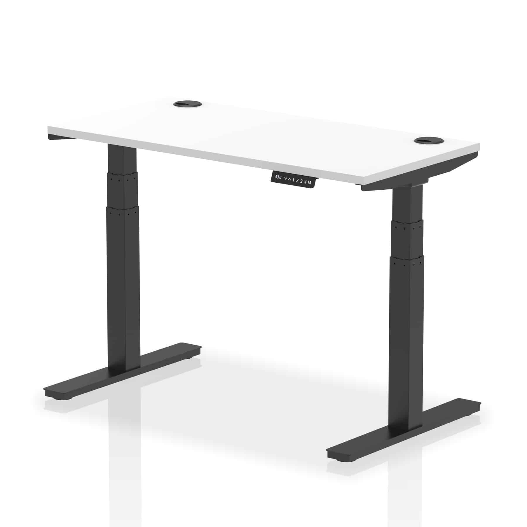 Air Height Adjustable Slimline Desk With Cable Ports - Image 31