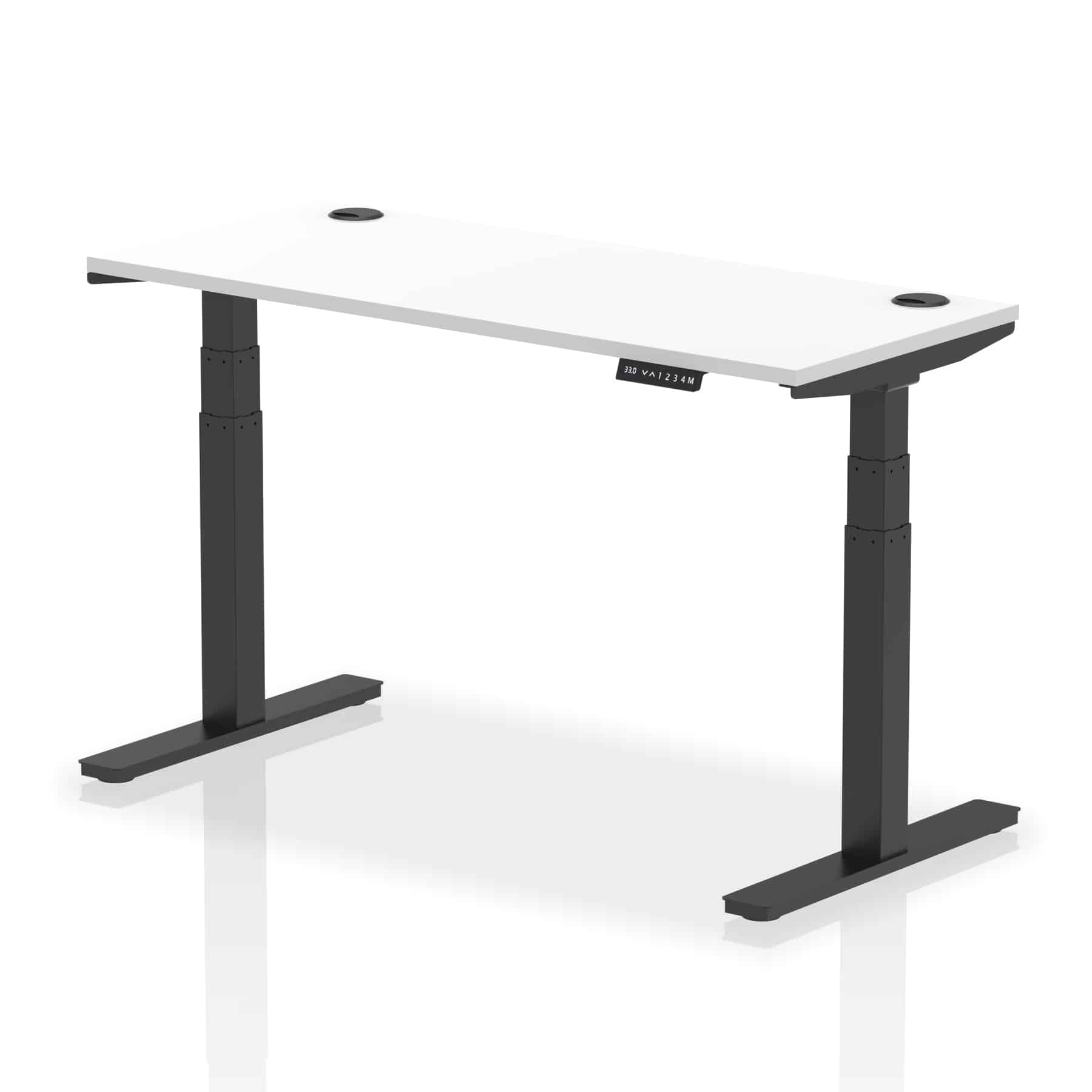 Air Height Adjustable Slimline Desk With Cable Ports - Image 67